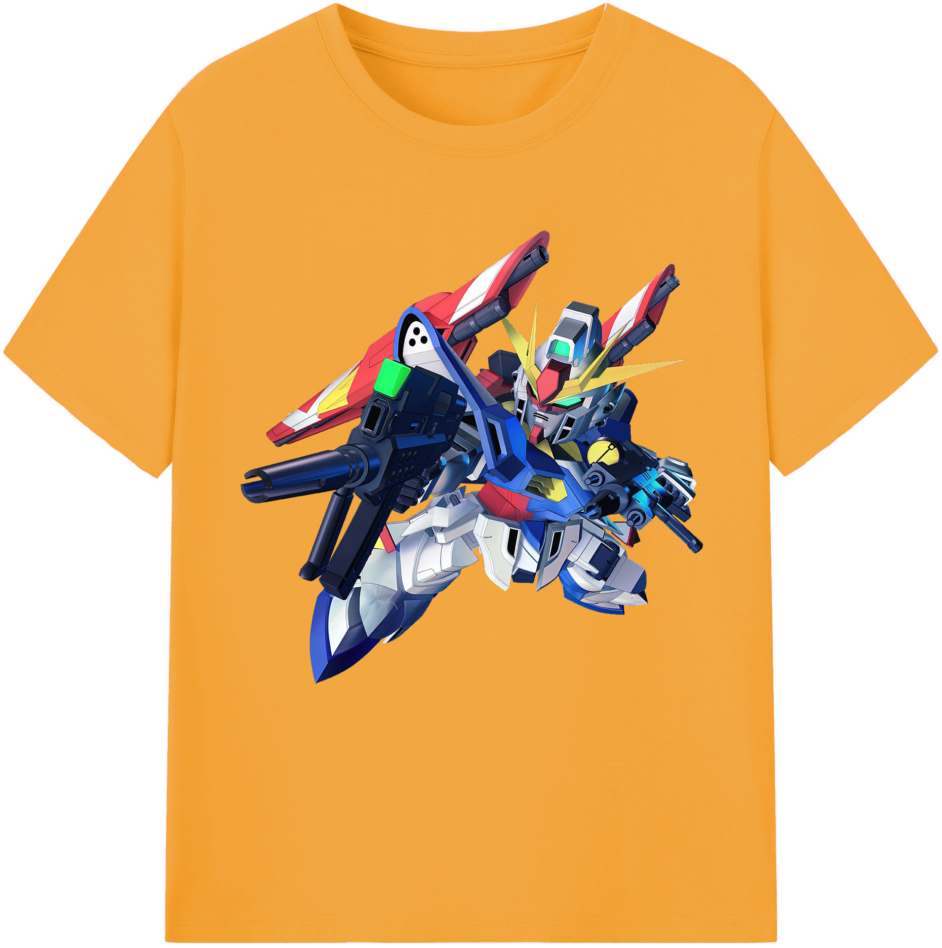 （画像用） 機動戦士ガンダム Mobile Suit Gundam レディースカジュアルプリントTシャツ（綿100％）