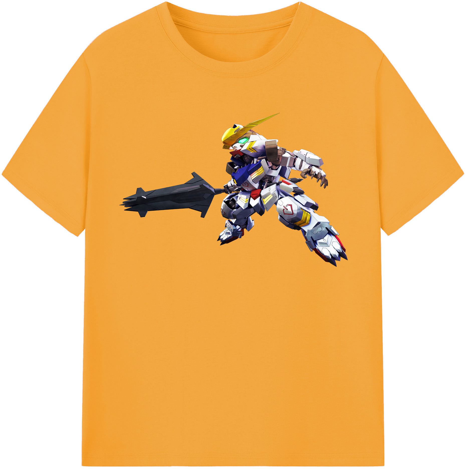 （画像用） 機動戦士ガンダム Mobile Suit Gundam レディースカジュアルプリントTシャツ（綿100％）