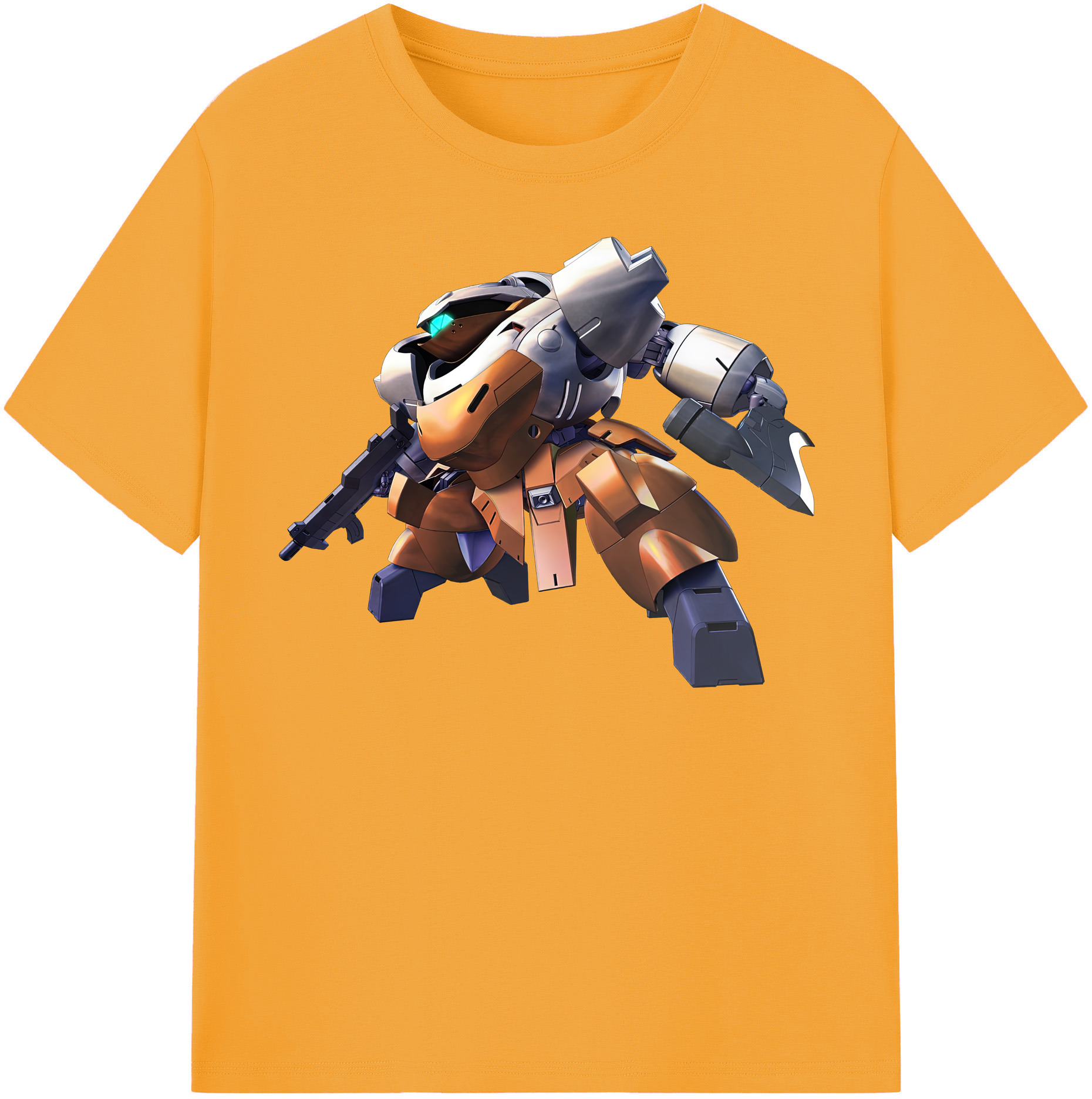 （画像用） 機動戦士ガンダム Mobile Suit Gundam レディースカジュアルプリントTシャツ（綿100％）
