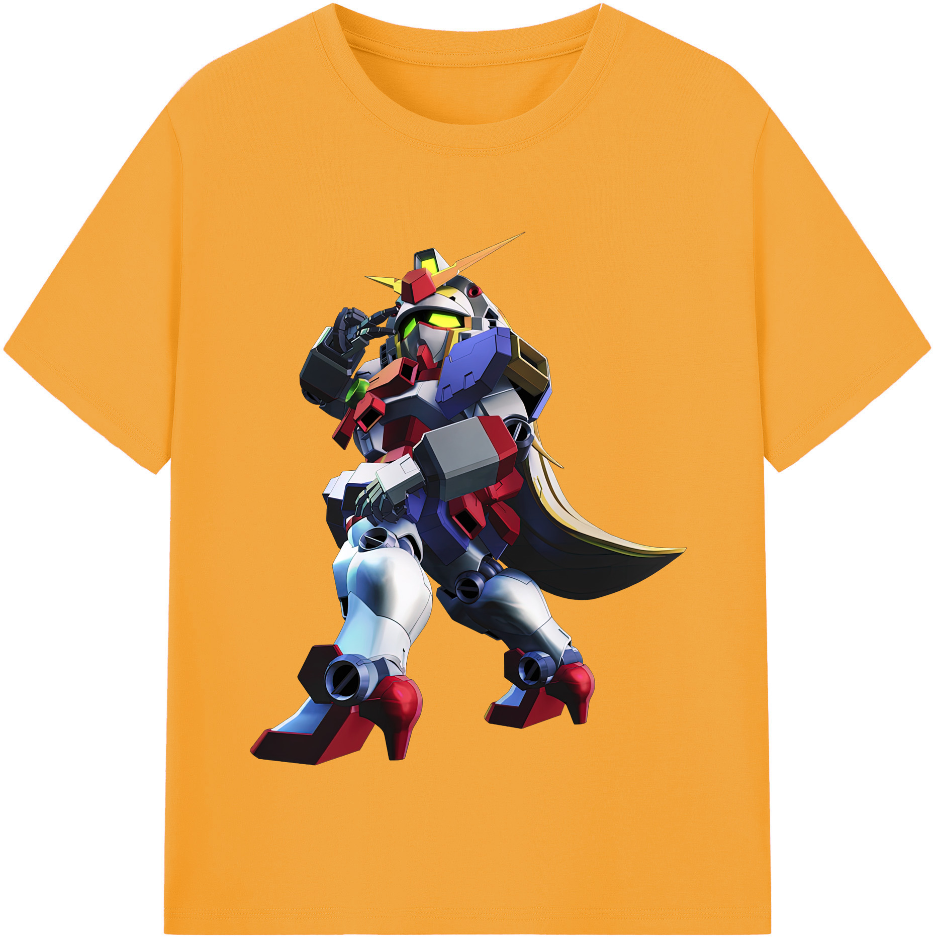 （画像用） 機動戦士ガンダム Mobile Suit Gundam レディースカジュアルプリントTシャツ（綿100％）