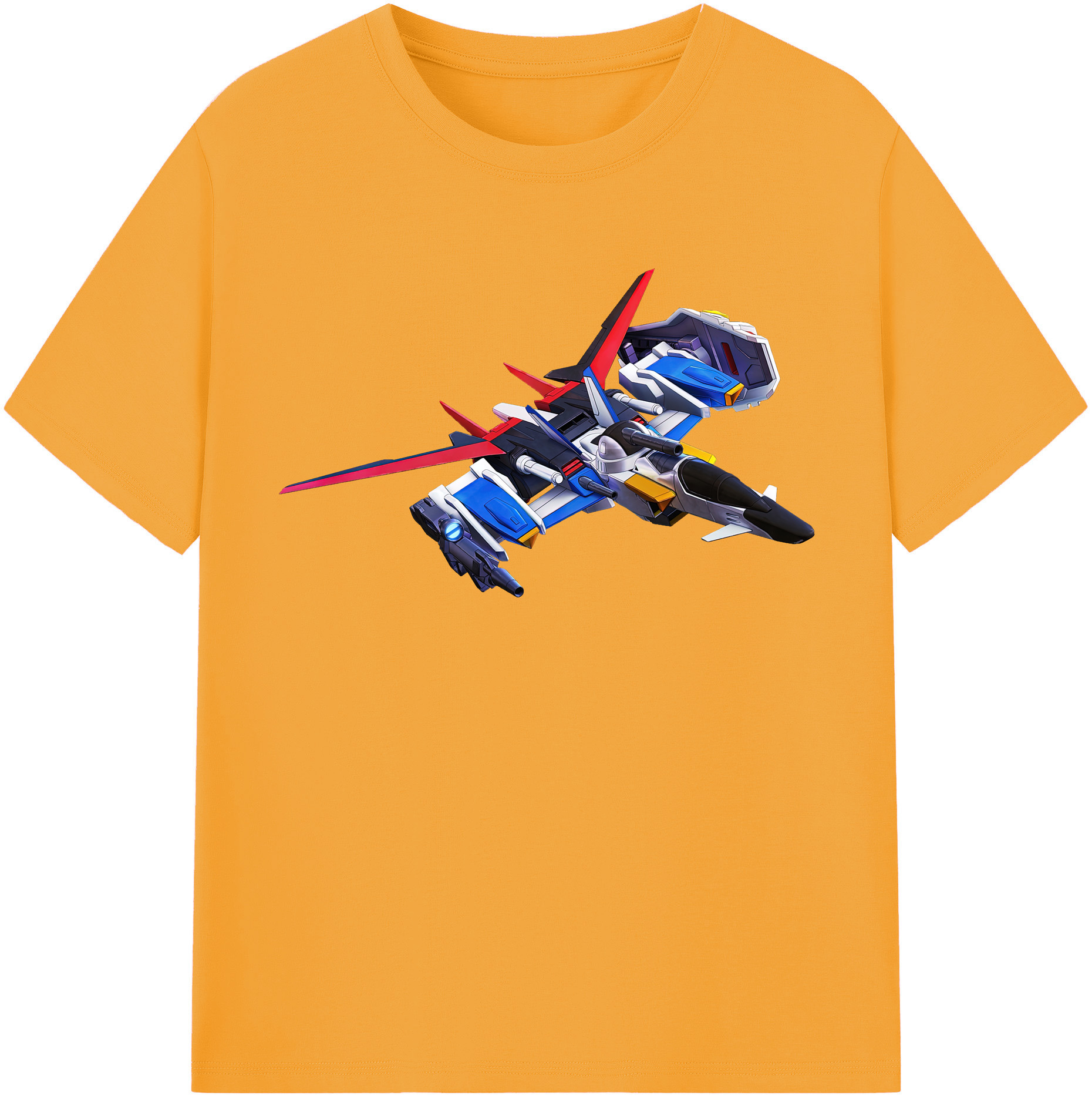 （画像用） 機動戦士ガンダム Mobile Suit Gundam レディースカジュアルプリントTシャツ（綿100％）