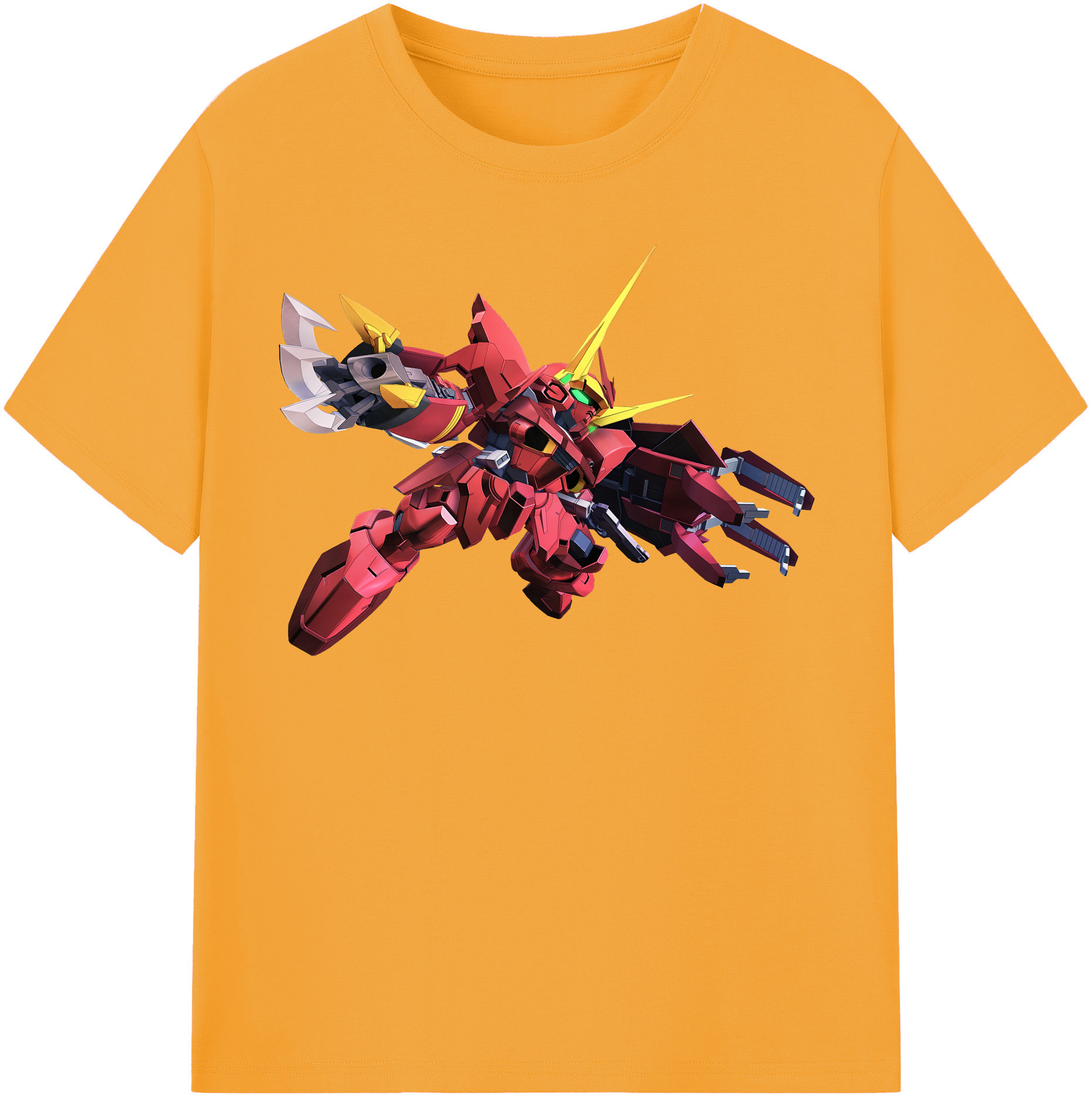 （画像用） 機動戦士ガンダム Mobile Suit Gundam レディースカジュアルプリントTシャツ（綿100％）