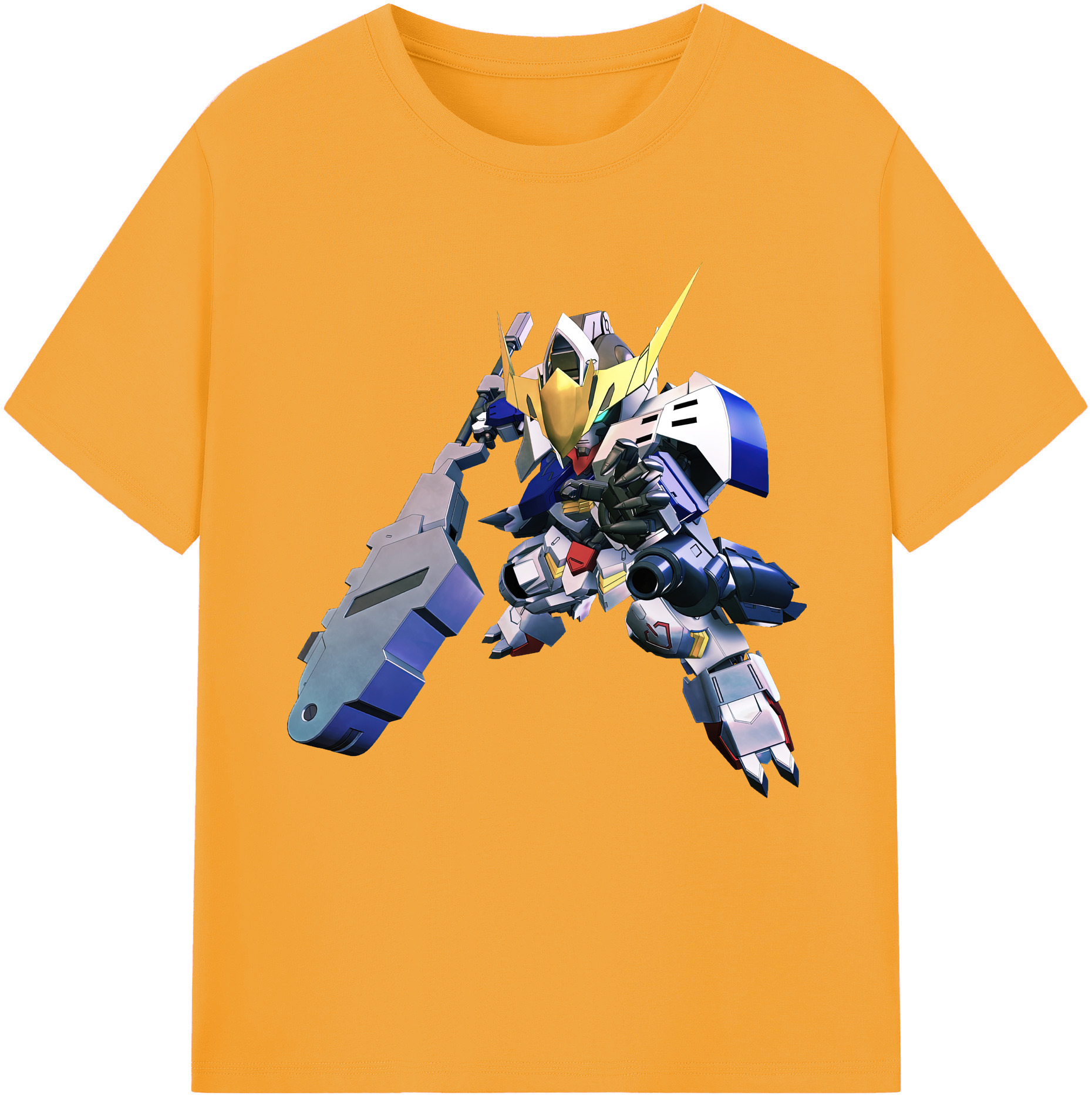 （画像用） 機動戦士ガンダム Mobile Suit Gundam レディースカジュアルプリントTシャツ（綿100％）