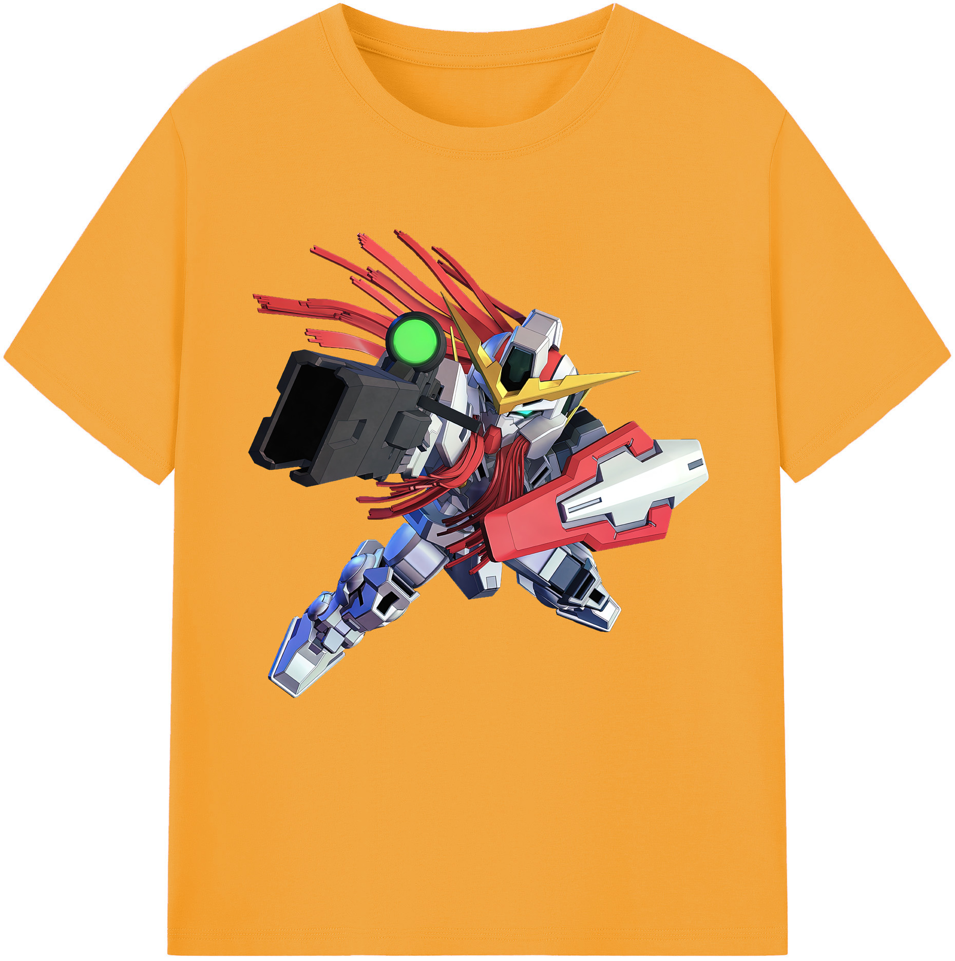 （画像用） 機動戦士ガンダム Mobile Suit Gundam レディースカジュアルプリントTシャツ（綿100％）