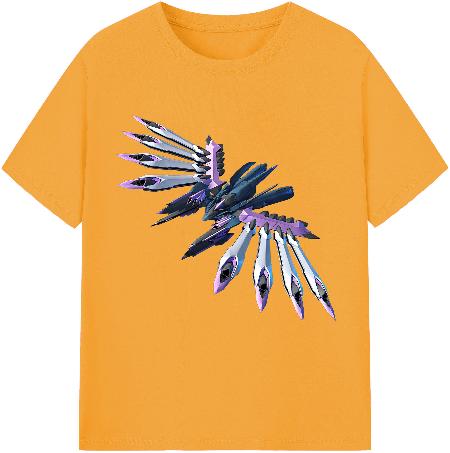 （画像用） 機動戦士ガンダム Mobile Suit Gundam レディースカジュアルプリントTシャツ（綿100％）