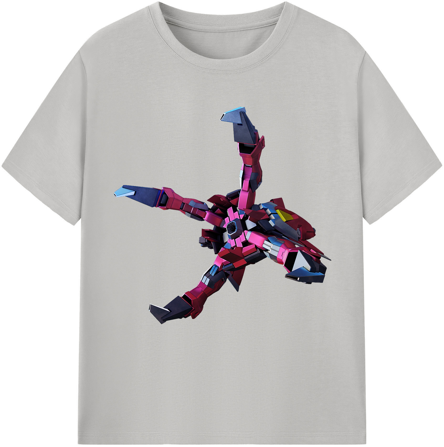 （画像用） 機動戦士ガンダム Mobile Suit Gundam レディースカジュアルプリントTシャツ（綿100％）