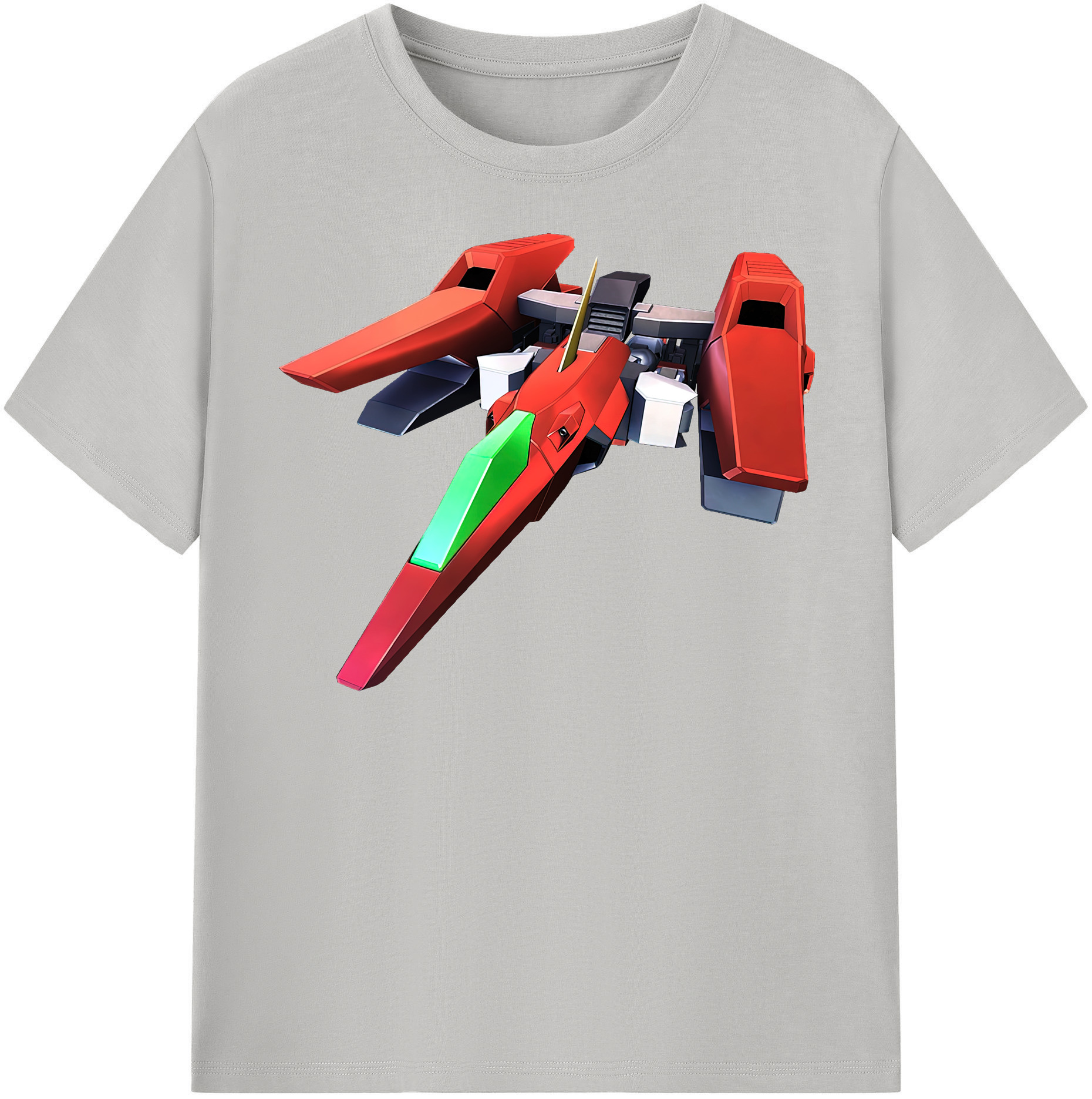 （画像用） 機動戦士ガンダム Mobile Suit Gundam レディースカジュアルプリントTシャツ（綿100％）