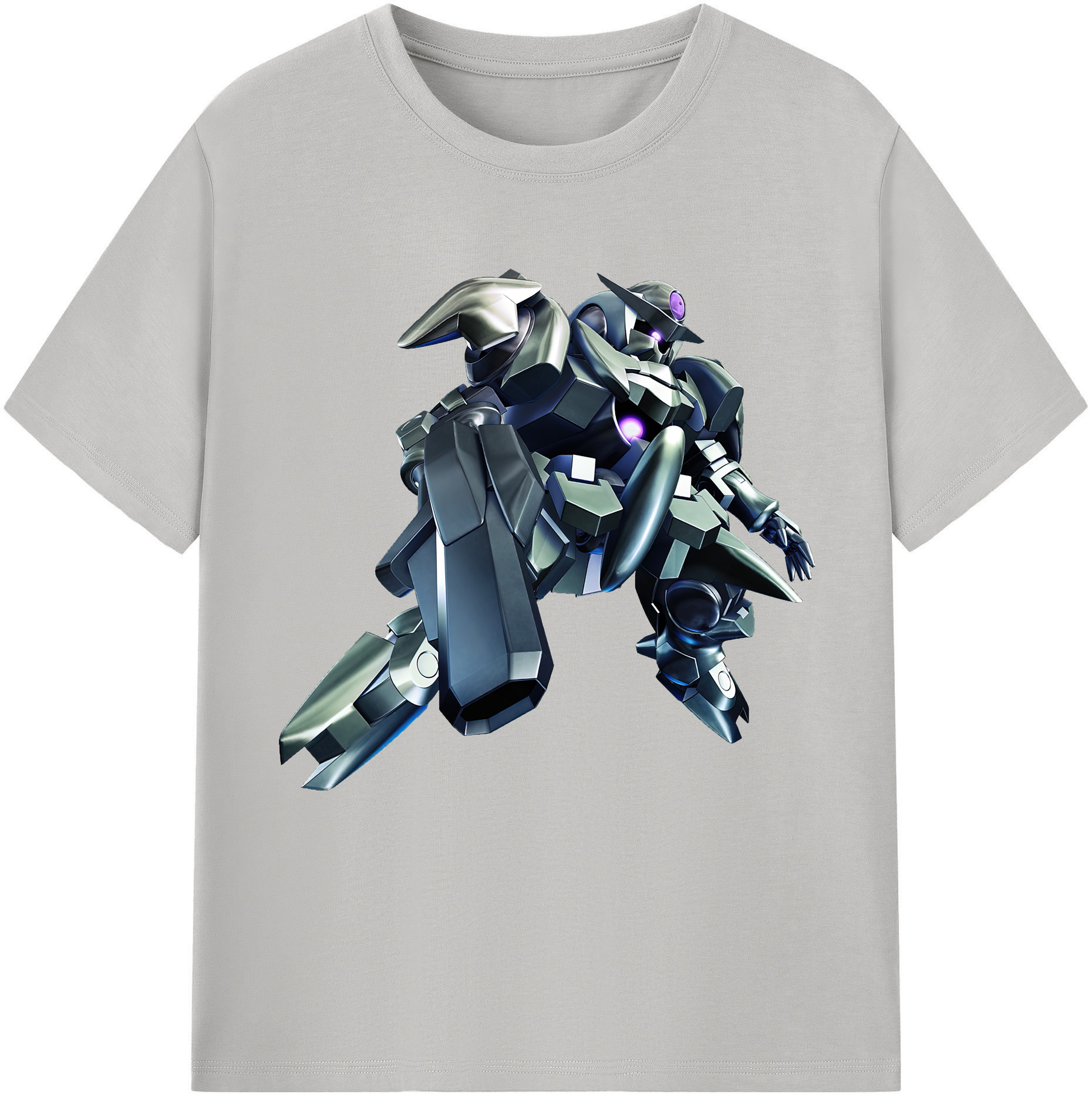 （画像用） 機動戦士ガンダム Mobile Suit Gundam レディースカジュアルプリントTシャツ（綿100％）