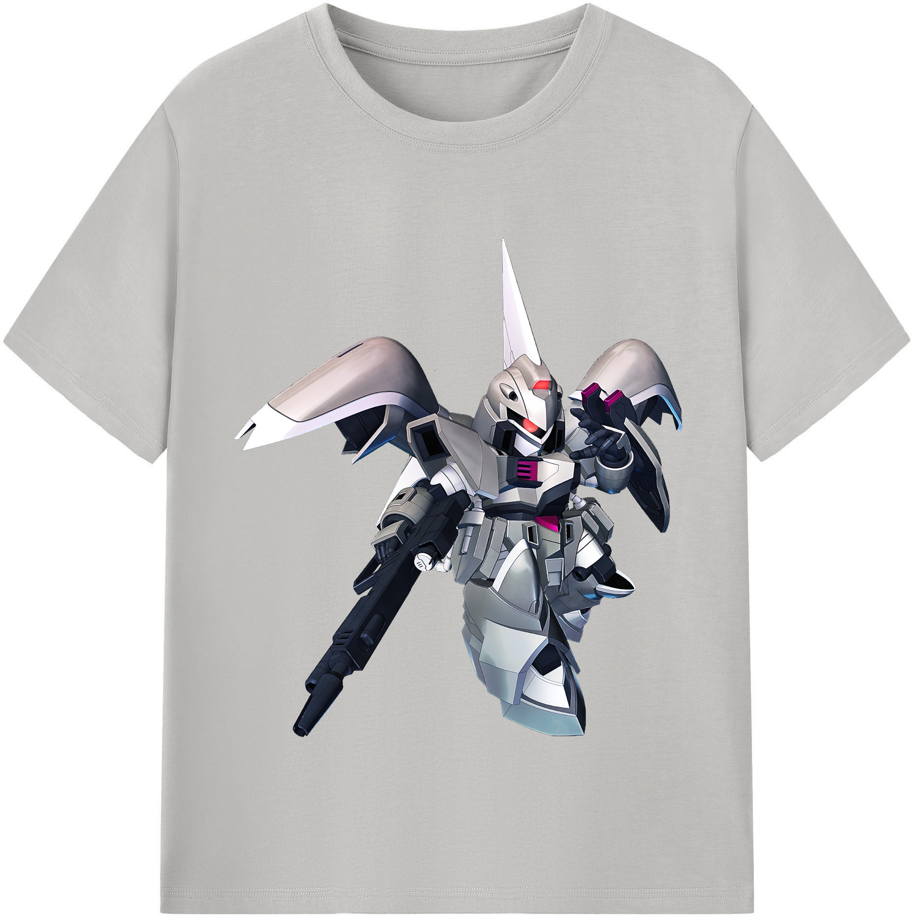（画像用） 機動戦士ガンダム Mobile Suit Gundam レディースカジュアルプリントTシャツ（綿100％）