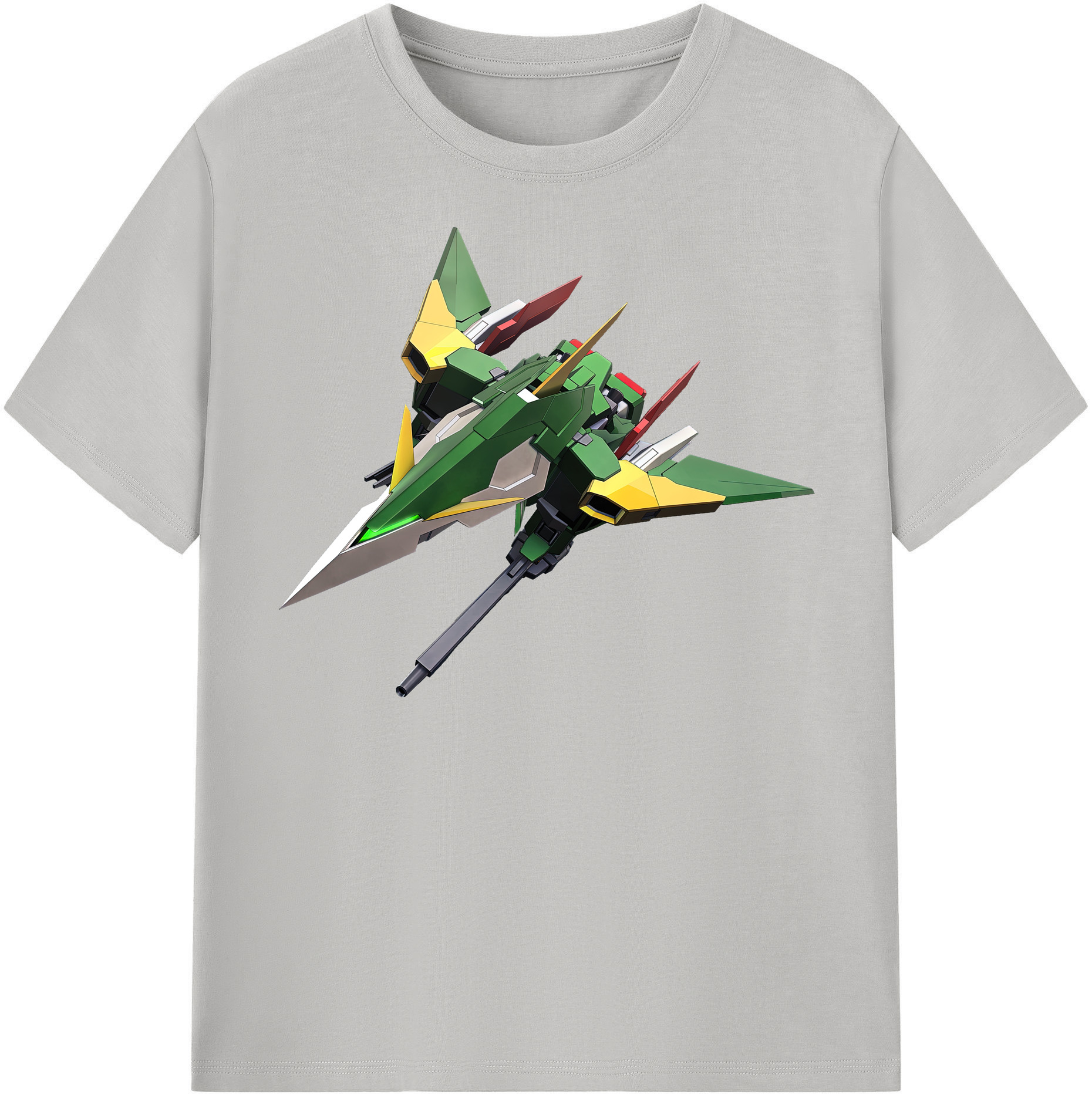 （画像用） 機動戦士ガンダム Mobile Suit Gundam レディースカジュアルプリントTシャツ（綿100％）