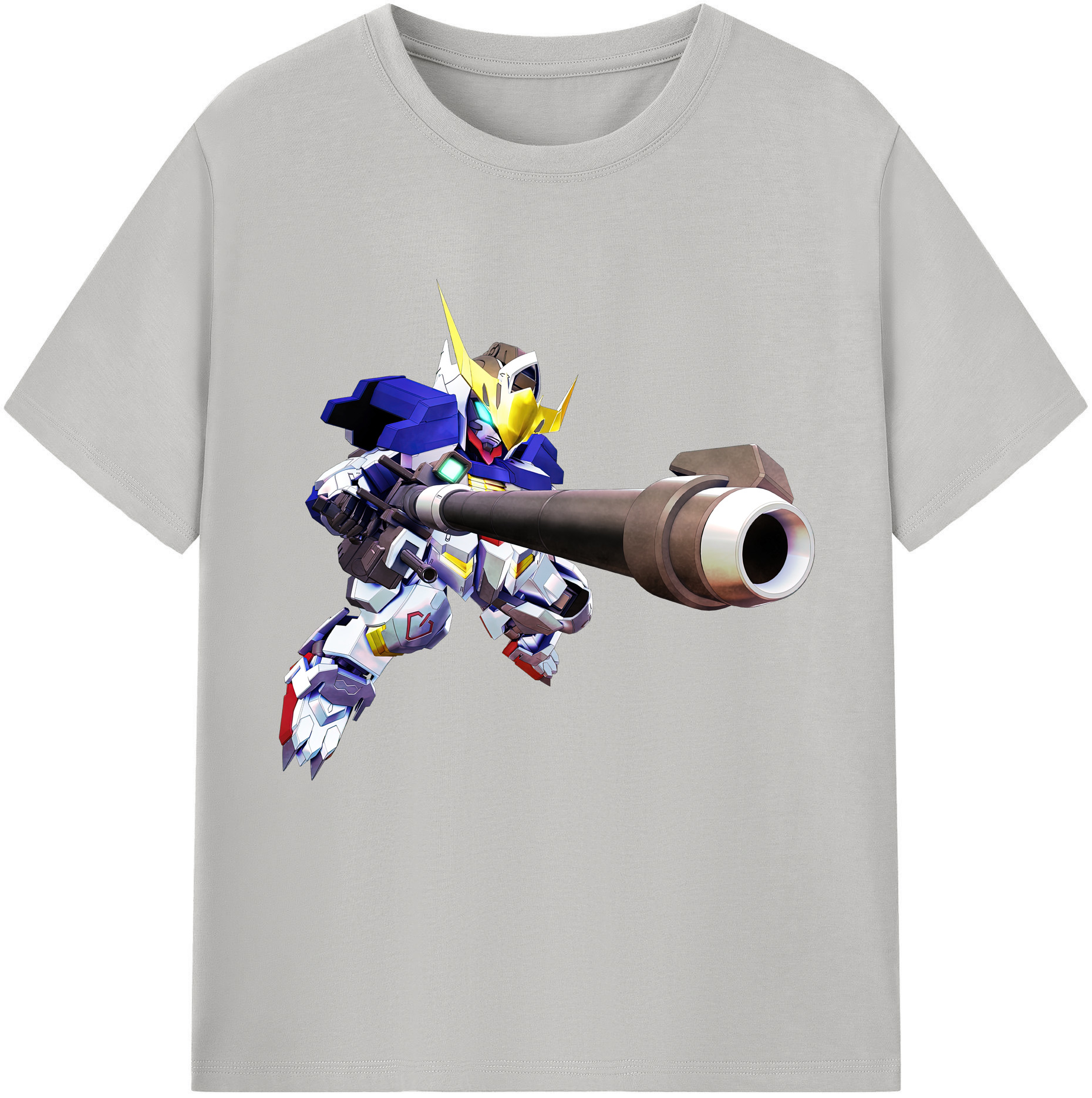 （画像用） 機動戦士ガンダム Mobile Suit Gundam レディースカジュアルプリントTシャツ（綿100％）