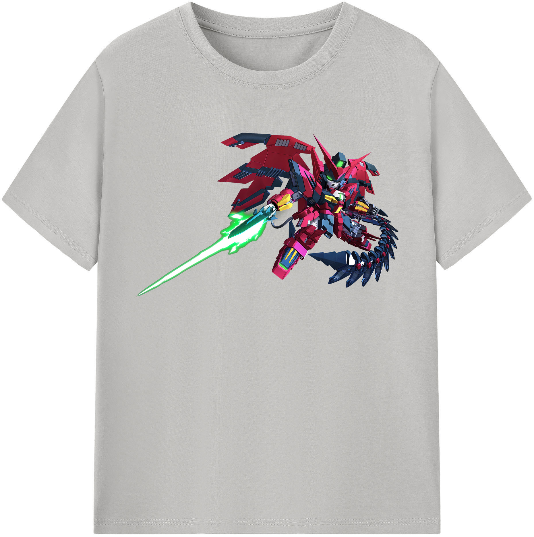 （画像用） 機動戦士ガンダム Mobile Suit Gundam レディースカジュアルプリントTシャツ（綿100％）
