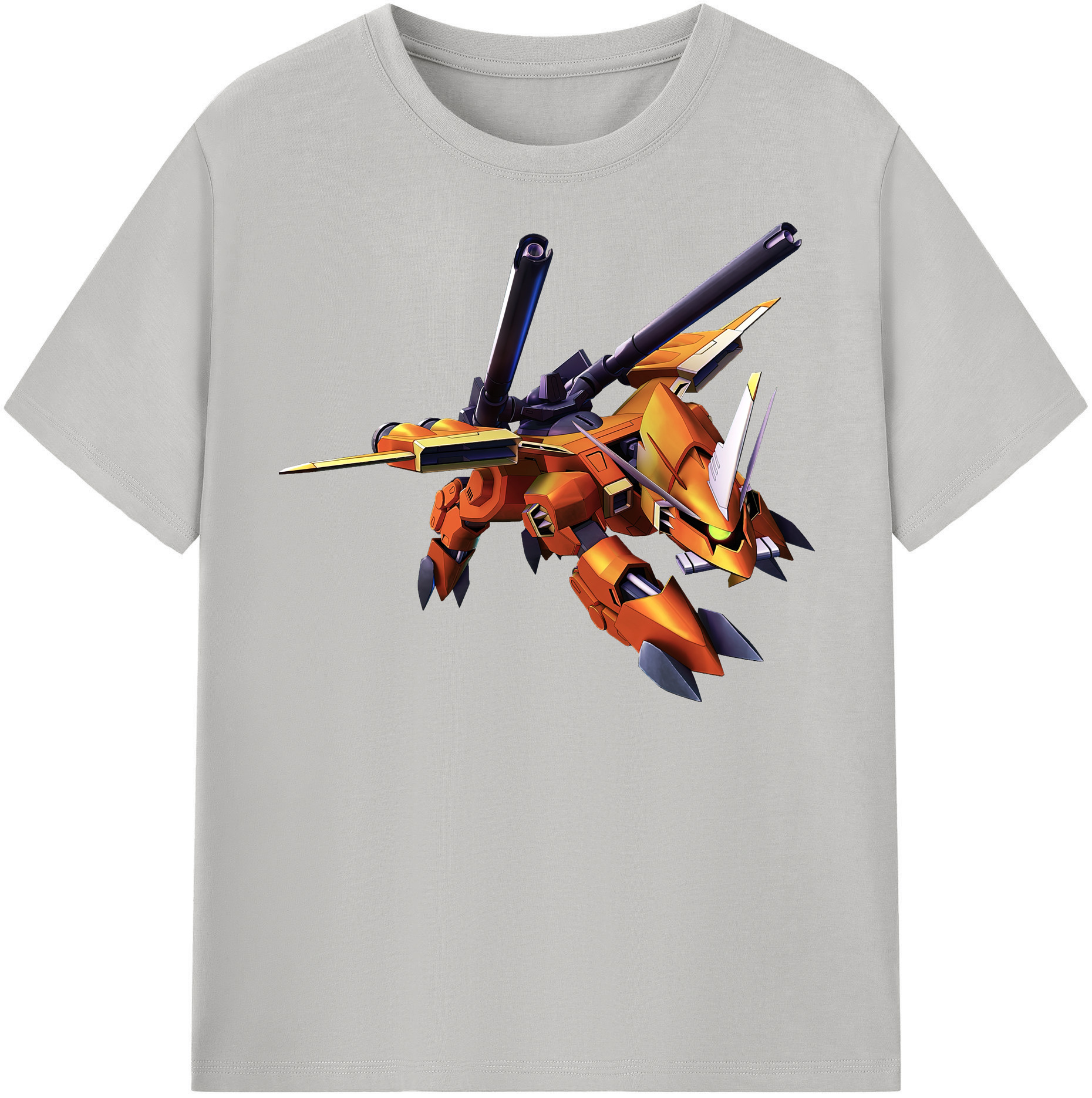 （画像用） 機動戦士ガンダム Mobile Suit Gundam レディースカジュアルプリントTシャツ（綿100％）
