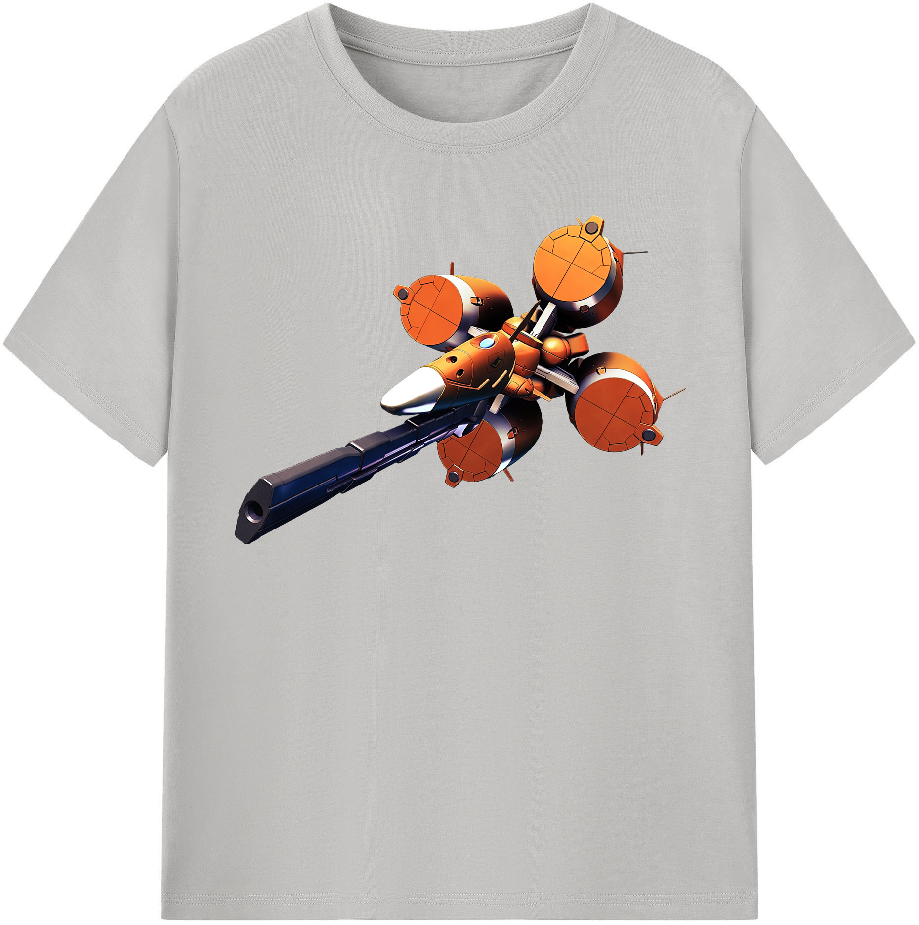 （画像用） 機動戦士ガンダム Mobile Suit Gundam レディースカジュアルプリントTシャツ（綿100％）