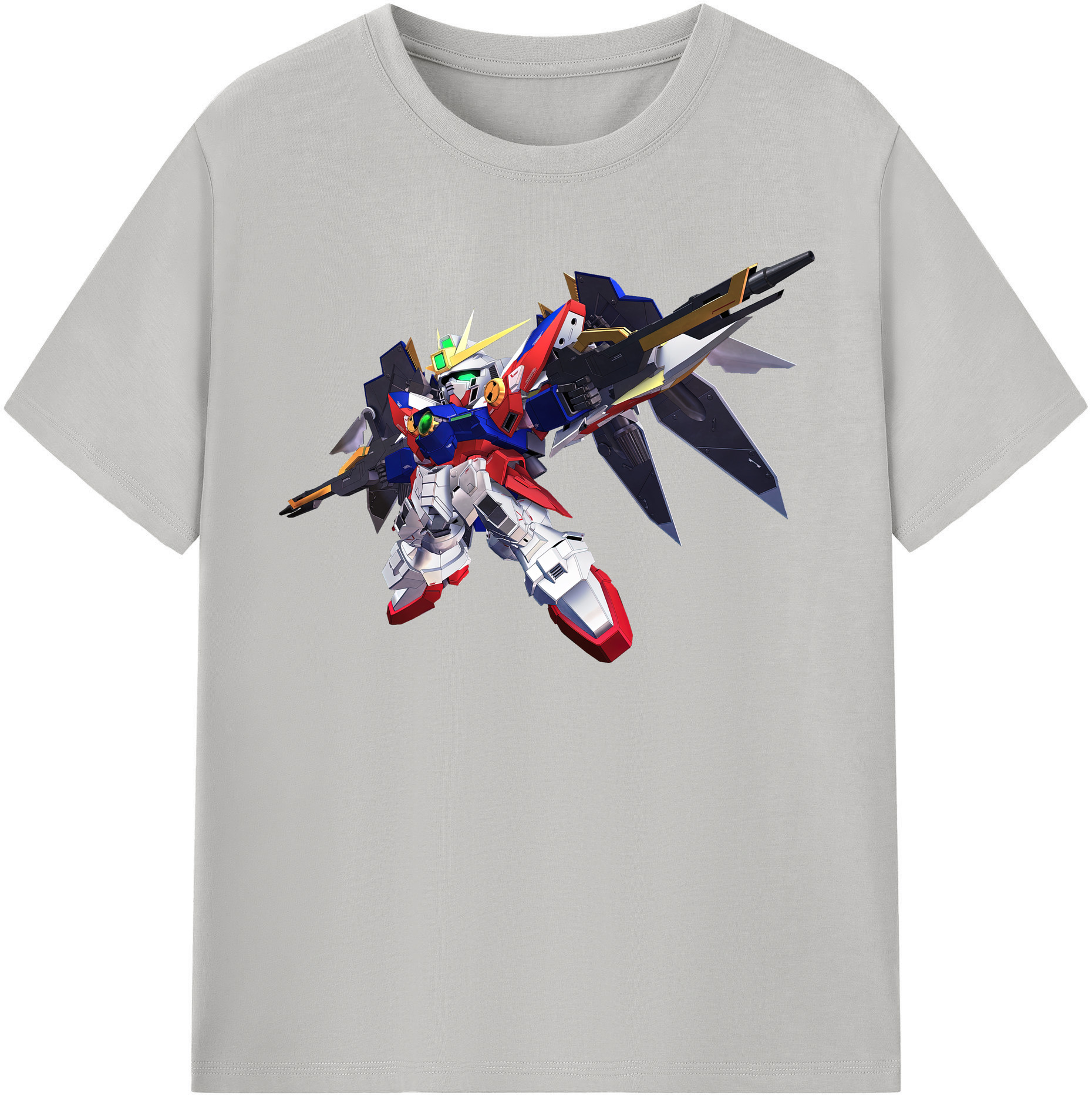 （画像用） 機動戦士ガンダム Mobile Suit Gundam レディースカジュアルプリントTシャツ（綿100％）
