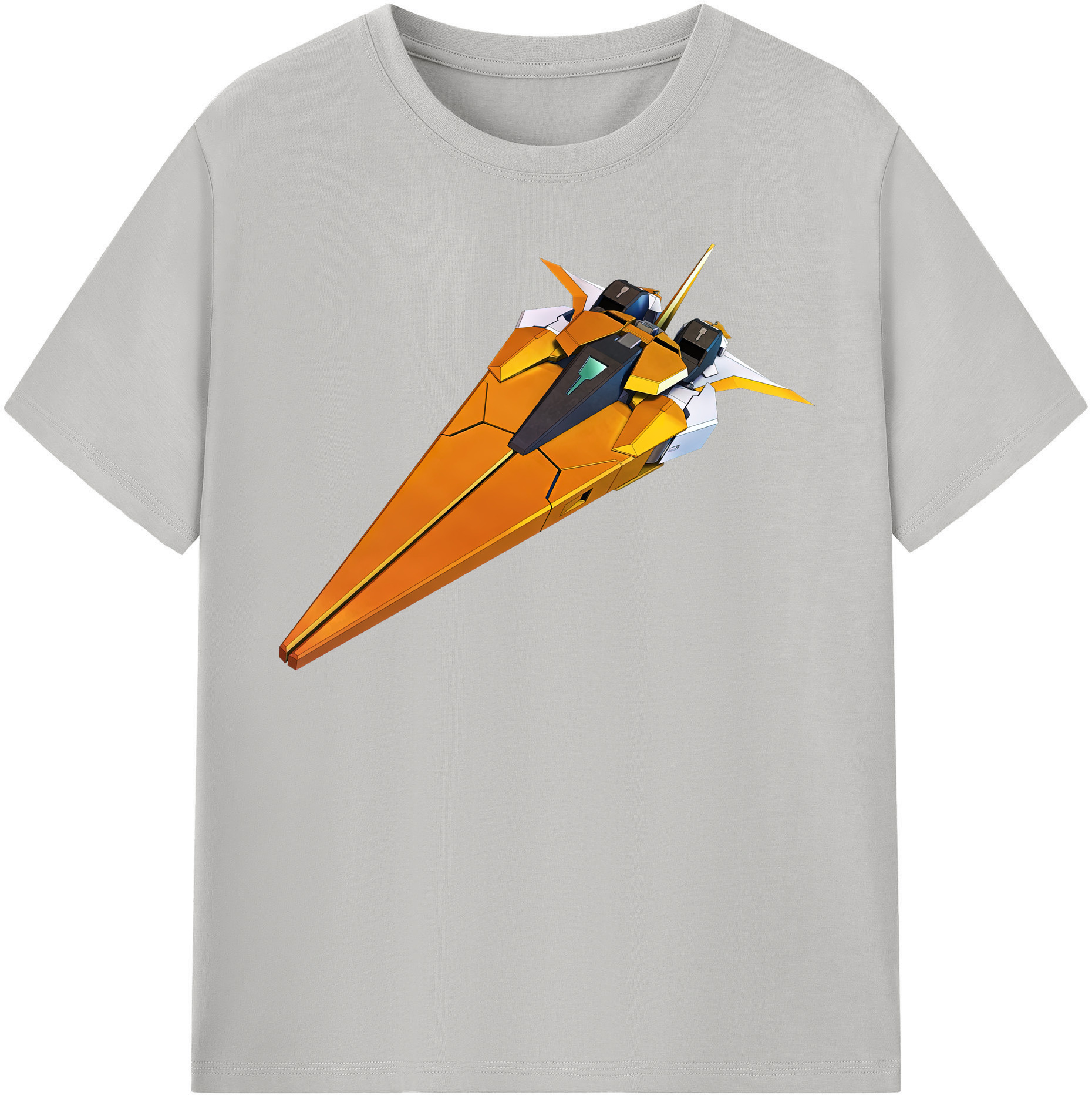 （画像用） 機動戦士ガンダム Mobile Suit Gundam レディースカジュアルプリントTシャツ（綿100％）