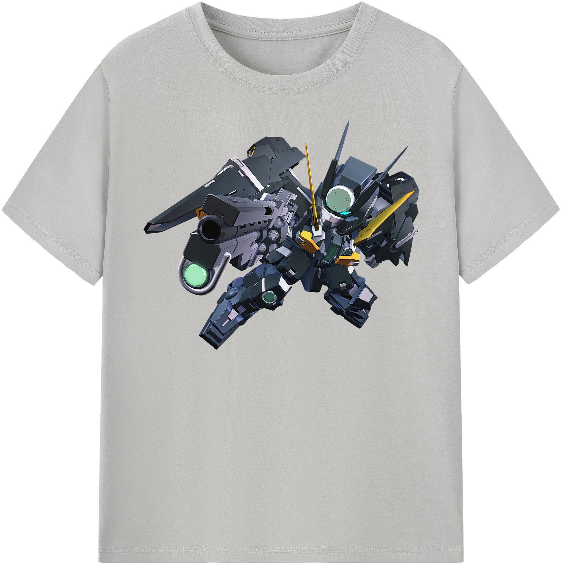 （画像用） 機動戦士ガンダム Mobile Suit Gundam レディースカジュアルプリントTシャツ（綿100％）