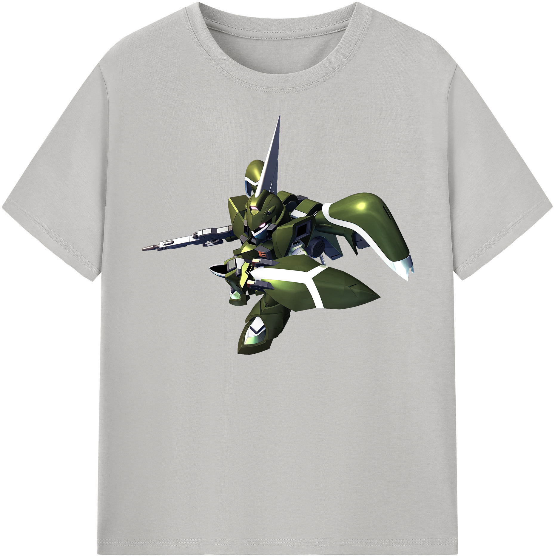 （画像用） 機動戦士ガンダム Mobile Suit Gundam レディースカジュアルプリントTシャツ（綿100％）