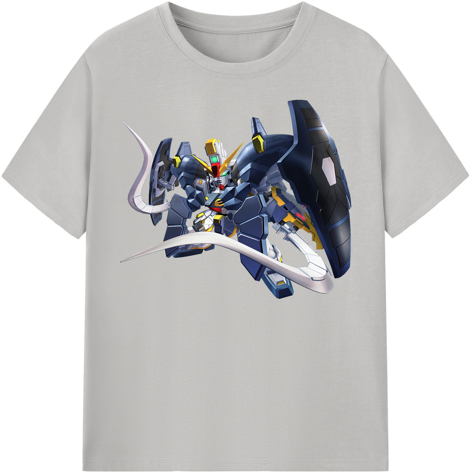 （画像用） 機動戦士ガンダム Mobile Suit Gundam レディースカジュアルプリントTシャツ（綿100％）