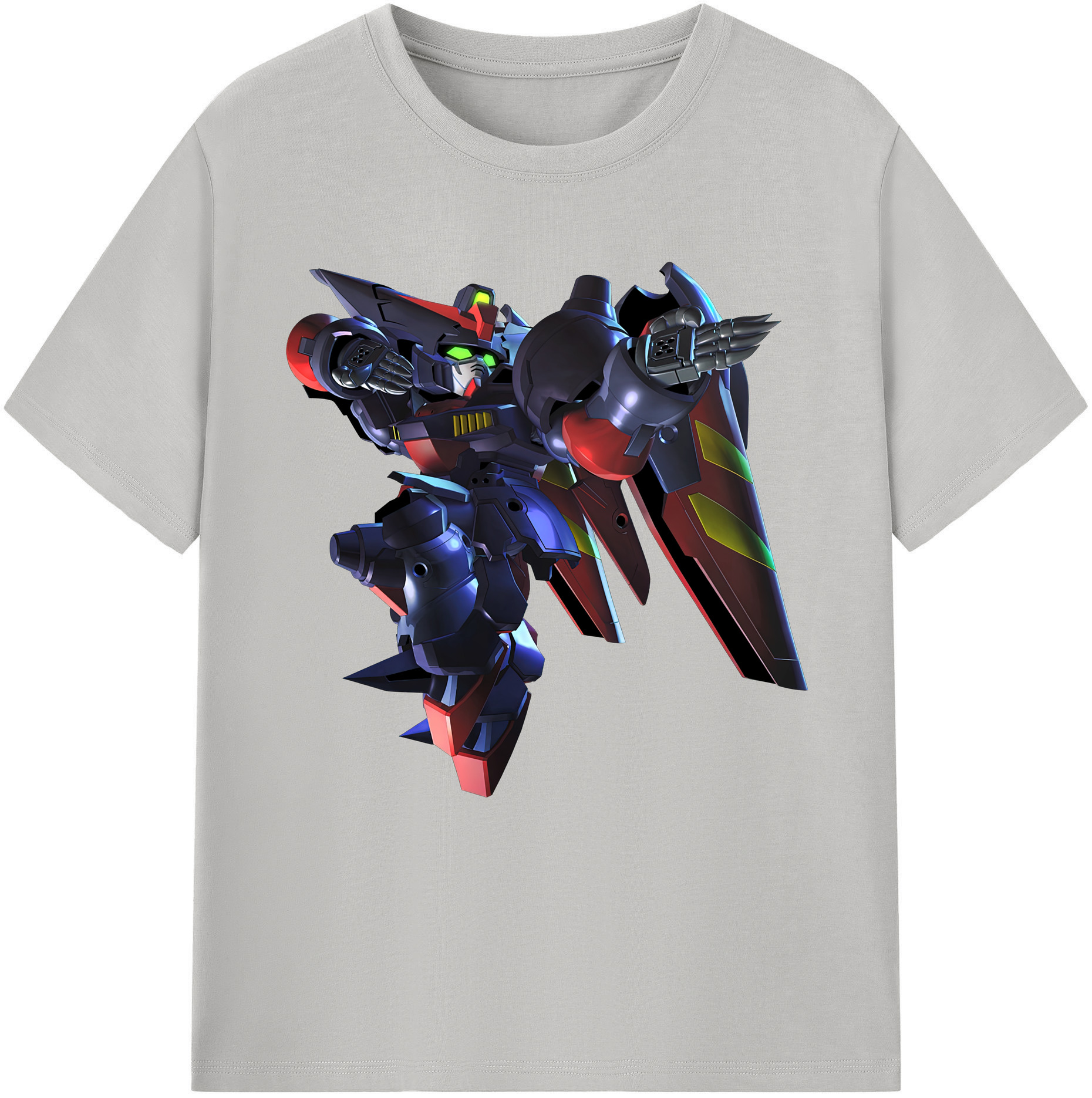 （画像用） 機動戦士ガンダム Mobile Suit Gundam レディースカジュアルプリントTシャツ（綿100％）