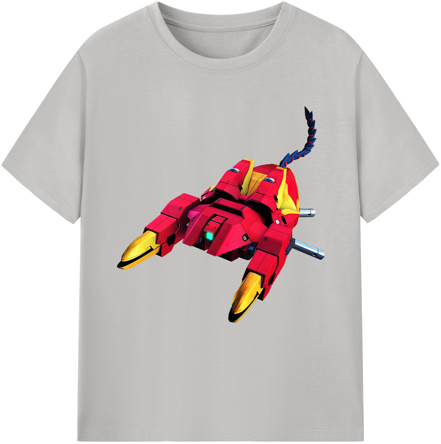 （画像用） 機動戦士ガンダム Mobile Suit Gundam レディースカジュアルプリントTシャツ（綿100％）