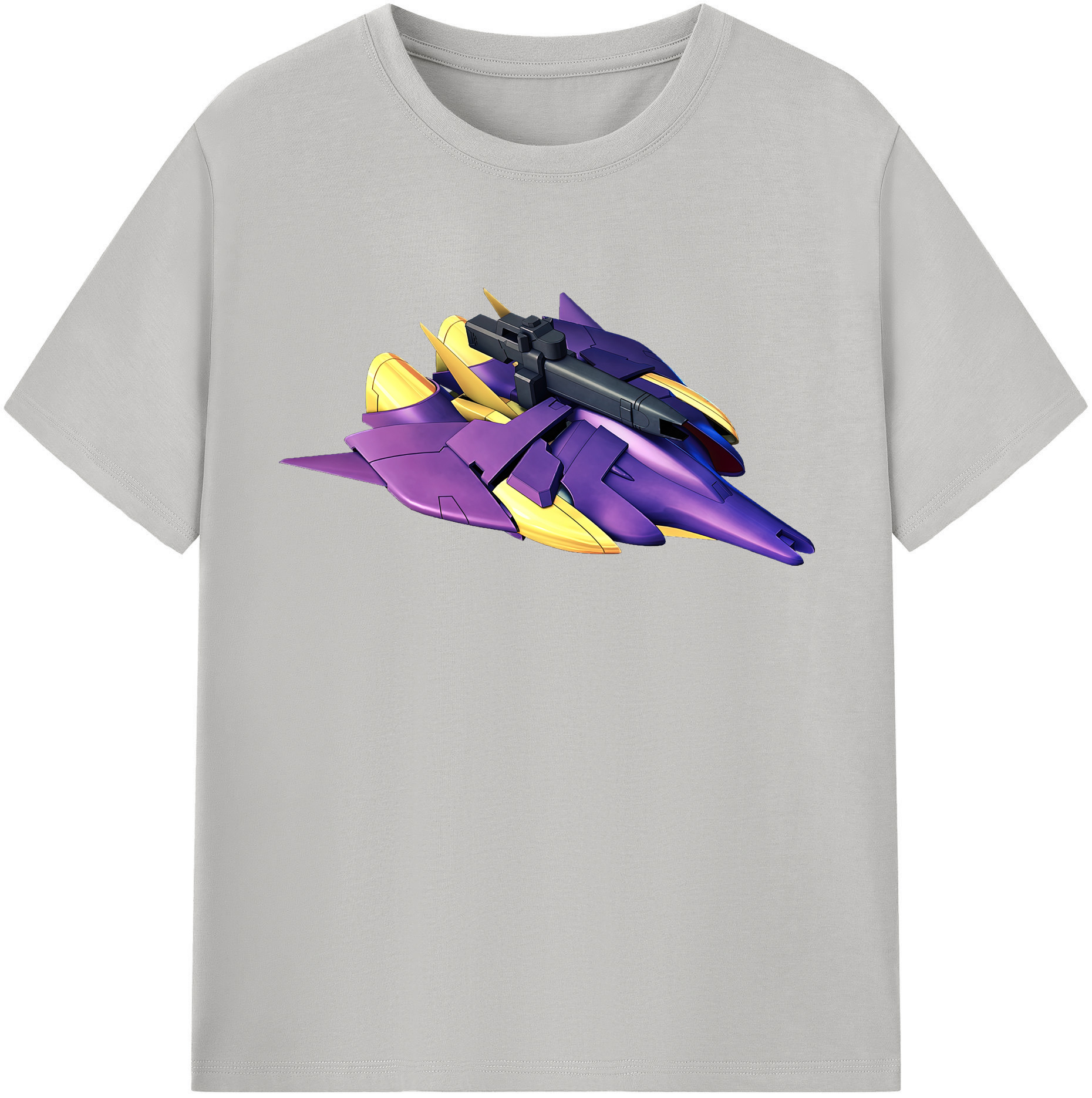 （画像用） 機動戦士ガンダム Mobile Suit Gundam レディースカジュアルプリントTシャツ（綿100％）
