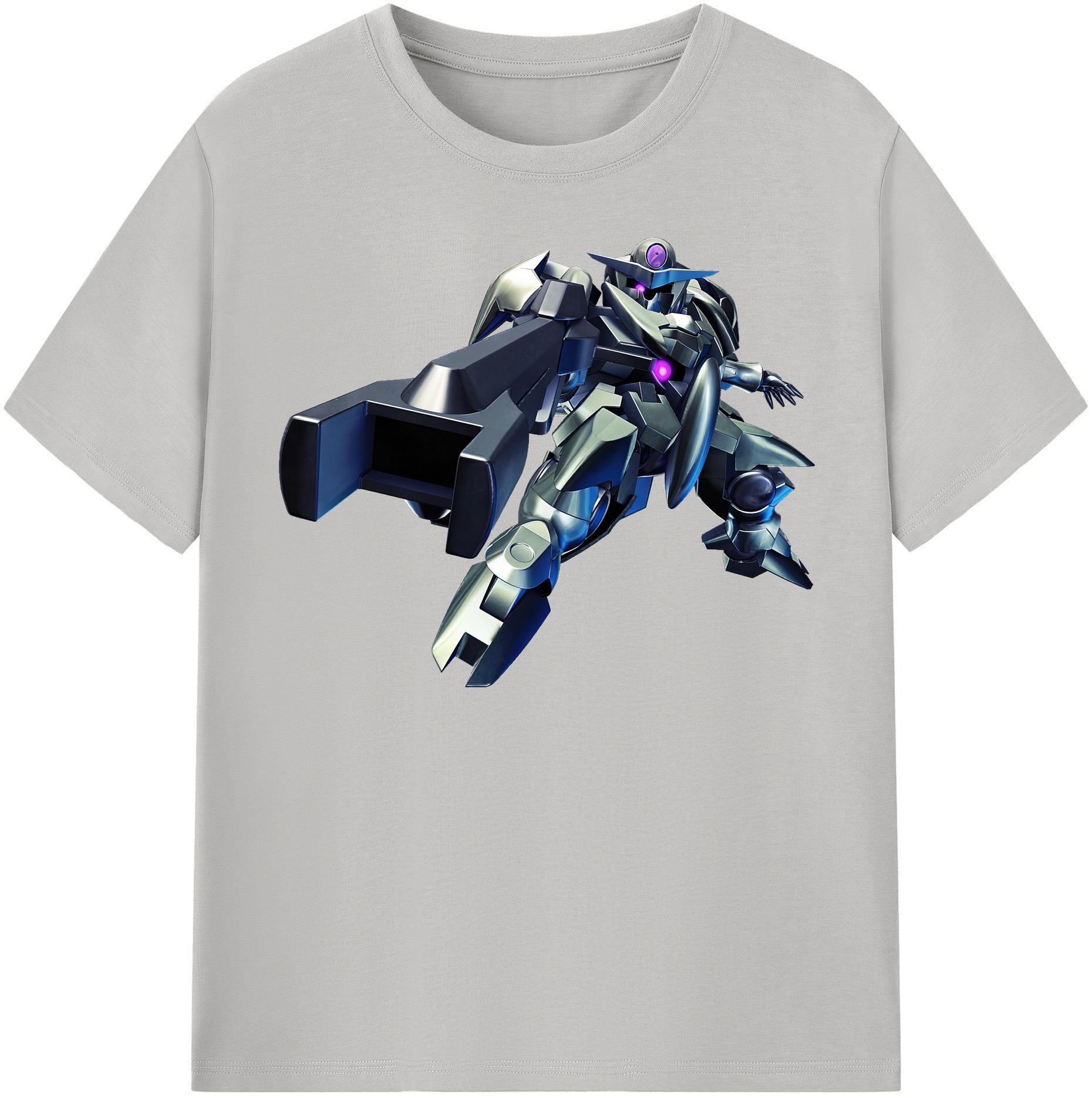 （画像用） 機動戦士ガンダム Mobile Suit Gundam レディースカジュアルプリントTシャツ（綿100％）