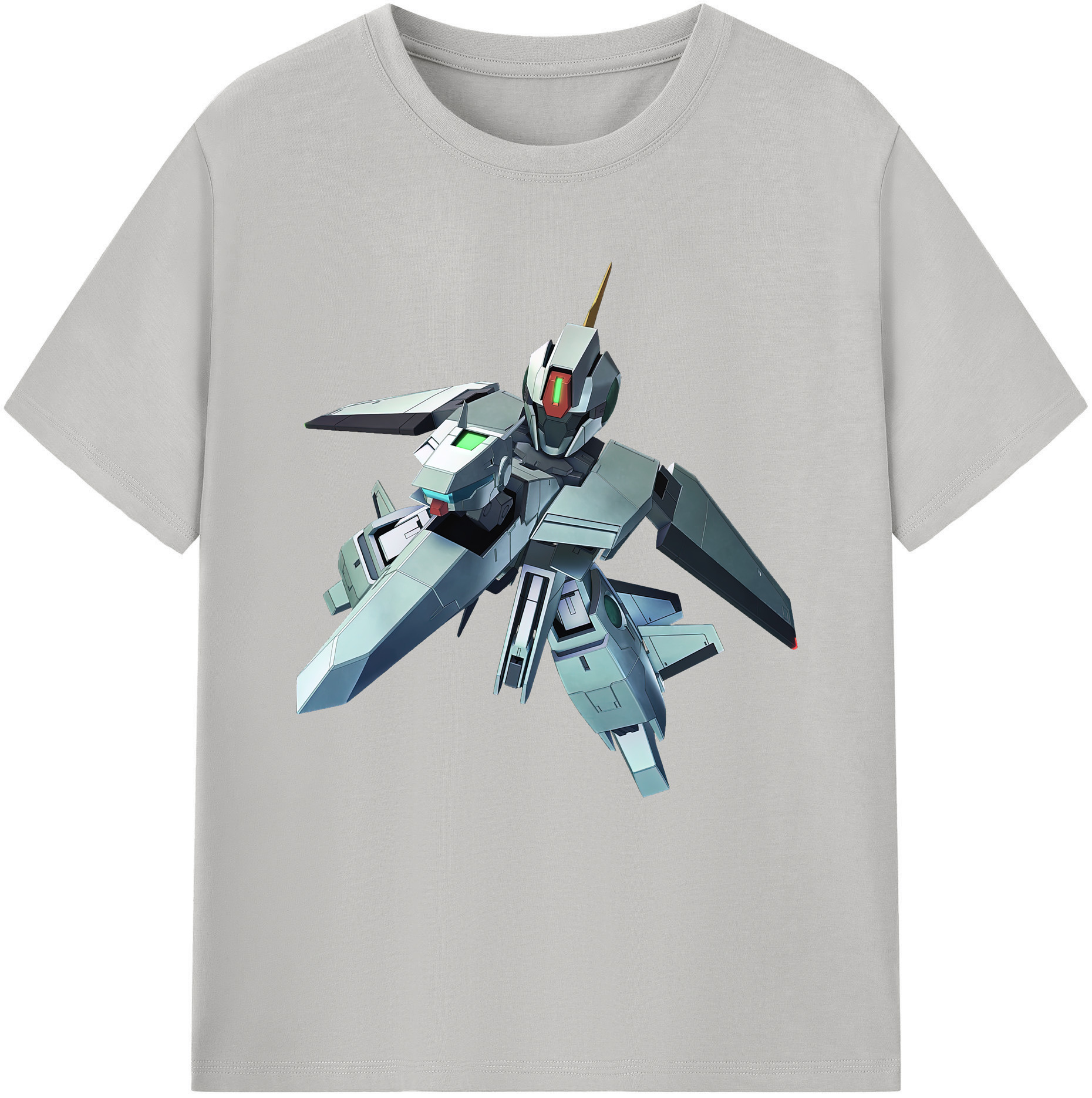 （画像用） 機動戦士ガンダム Mobile Suit Gundam レディースカジュアルプリントTシャツ（綿100％）