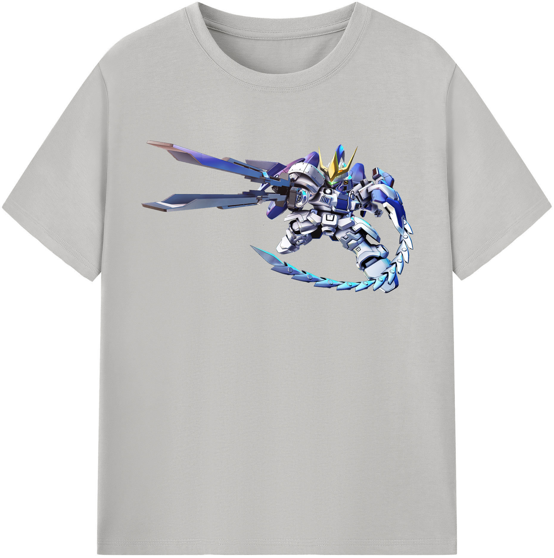 （画像用） 機動戦士ガンダム Mobile Suit Gundam レディースカジュアルプリントTシャツ（綿100％）