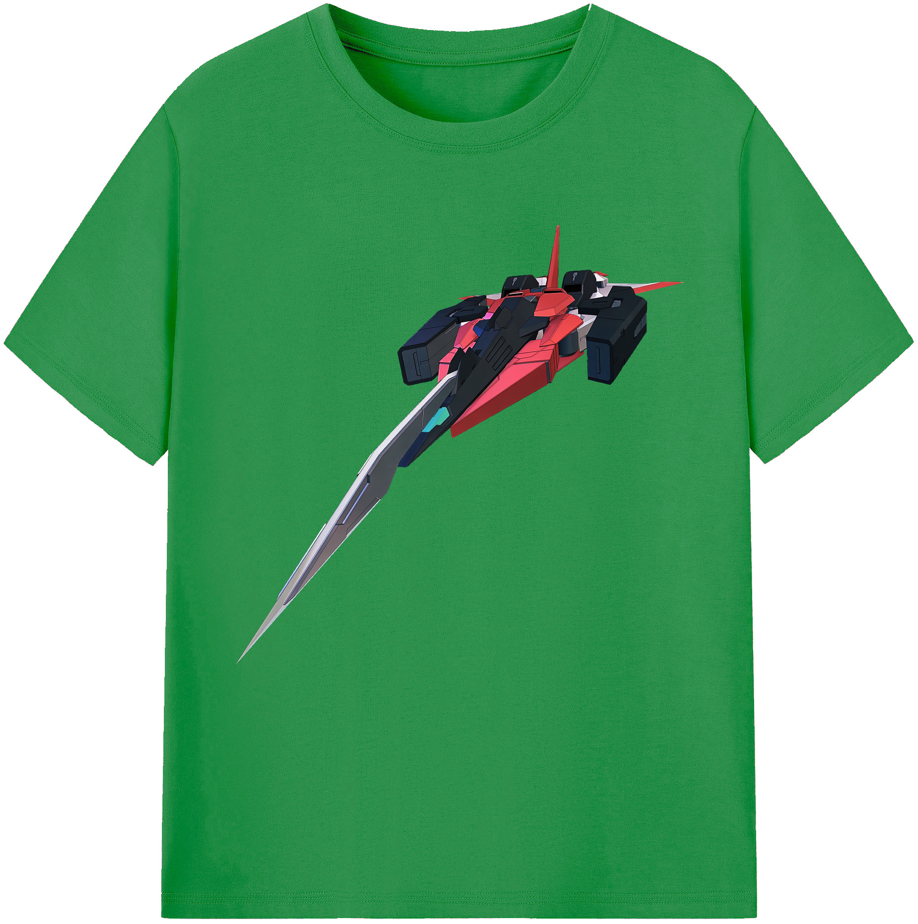 （画像用） 機動戦士ガンダム Mobile Suit Gundam レディースカジュアルプリントTシャツ（綿100％）