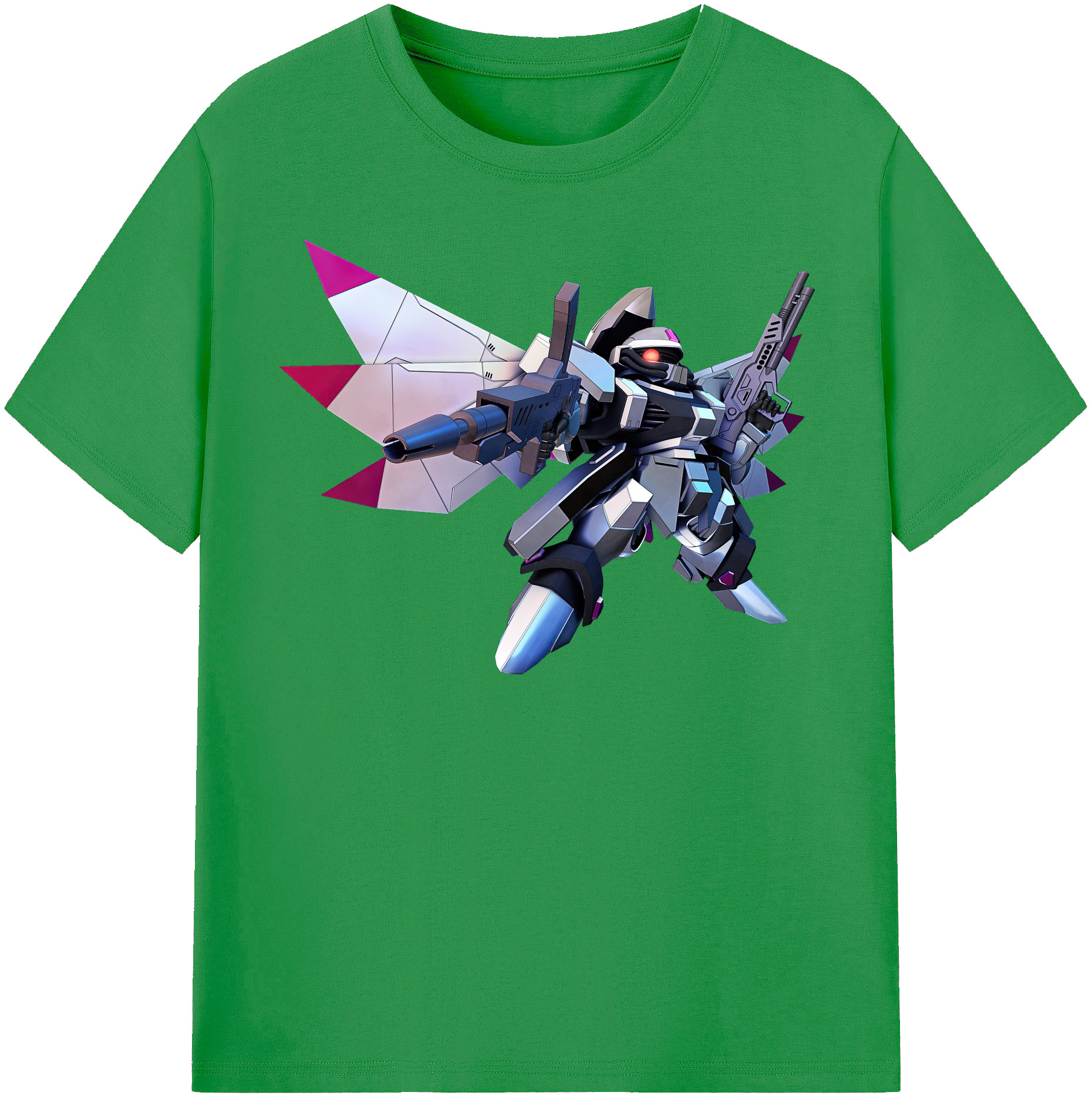 （画像用） 機動戦士ガンダム Mobile Suit Gundam レディースカジュアルプリントTシャツ（綿100％）