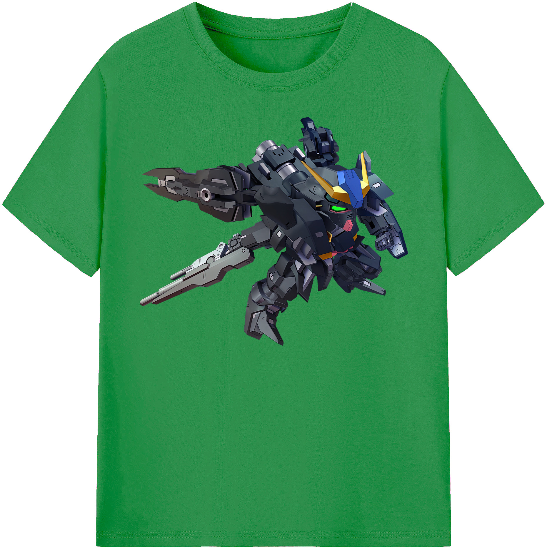 （画像用） 機動戦士ガンダム Mobile Suit Gundam レディースカジュアルプリントTシャツ（綿100％）