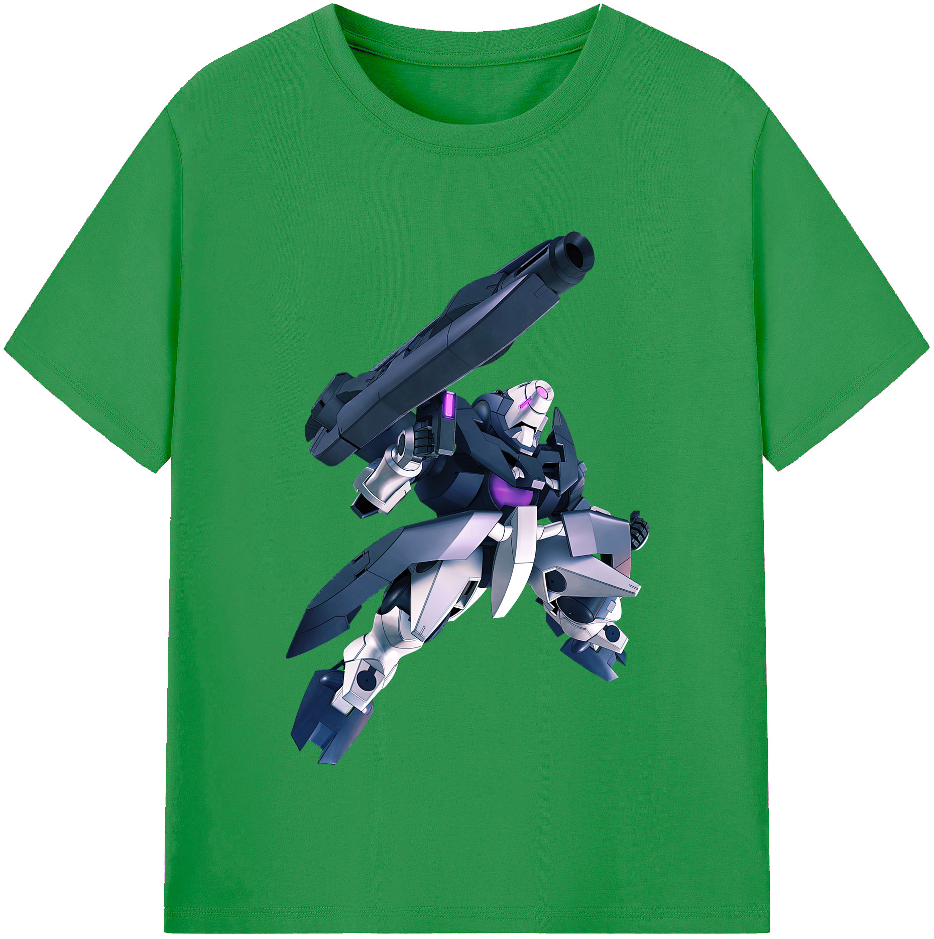 （画像用） 機動戦士ガンダム Mobile Suit Gundam レディースカジュアルプリントTシャツ（綿100％）