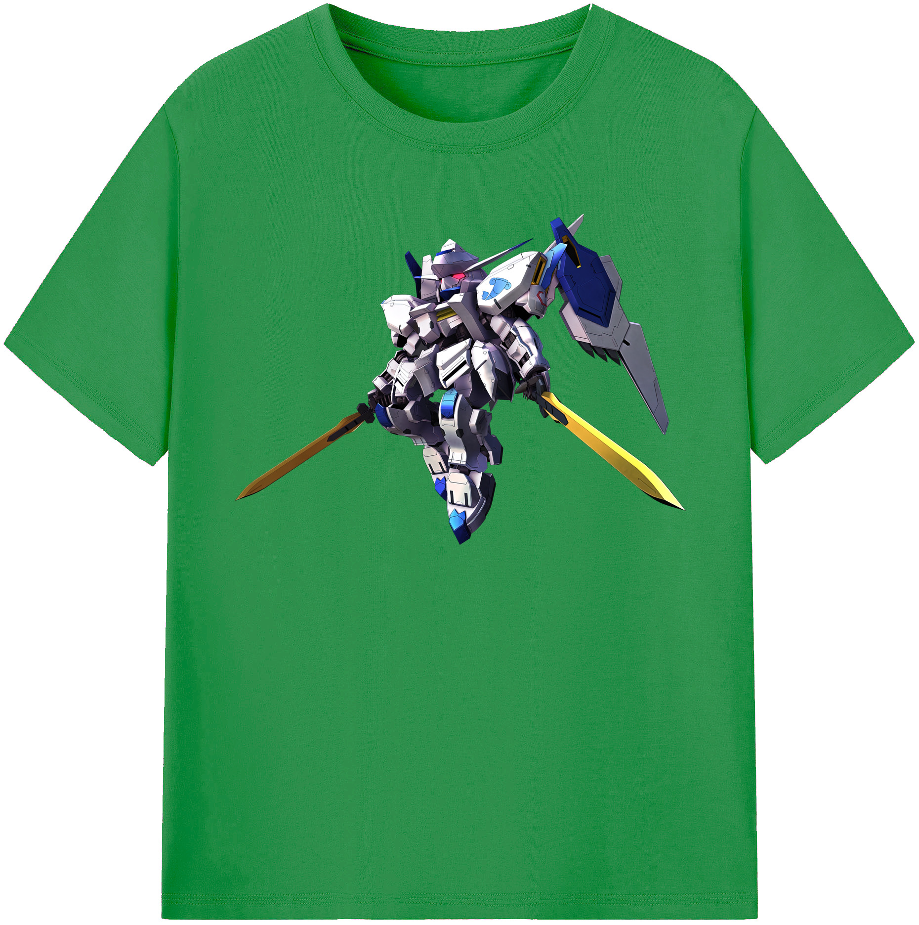 （画像用） 機動戦士ガンダム Mobile Suit Gundam レディースカジュアルプリントTシャツ（綿100％）