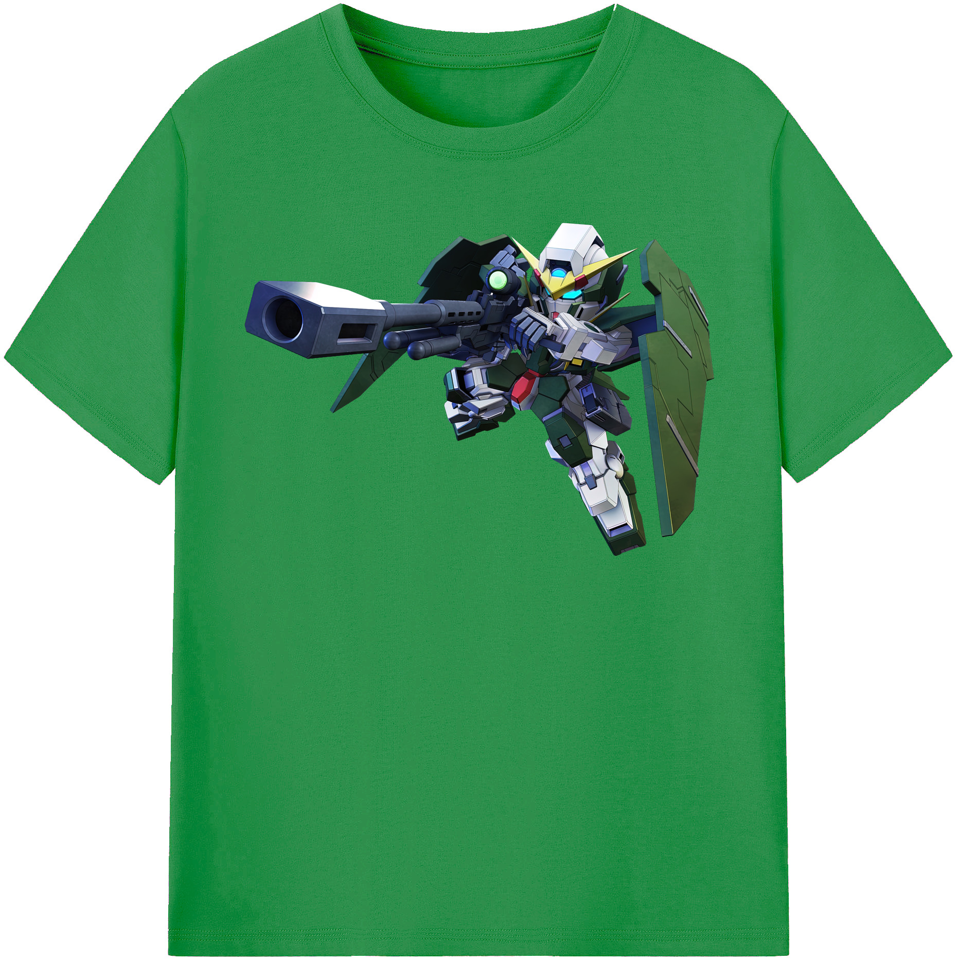 （画像用） 機動戦士ガンダム Mobile Suit Gundam レディースカジュアルプリントTシャツ（綿100％）