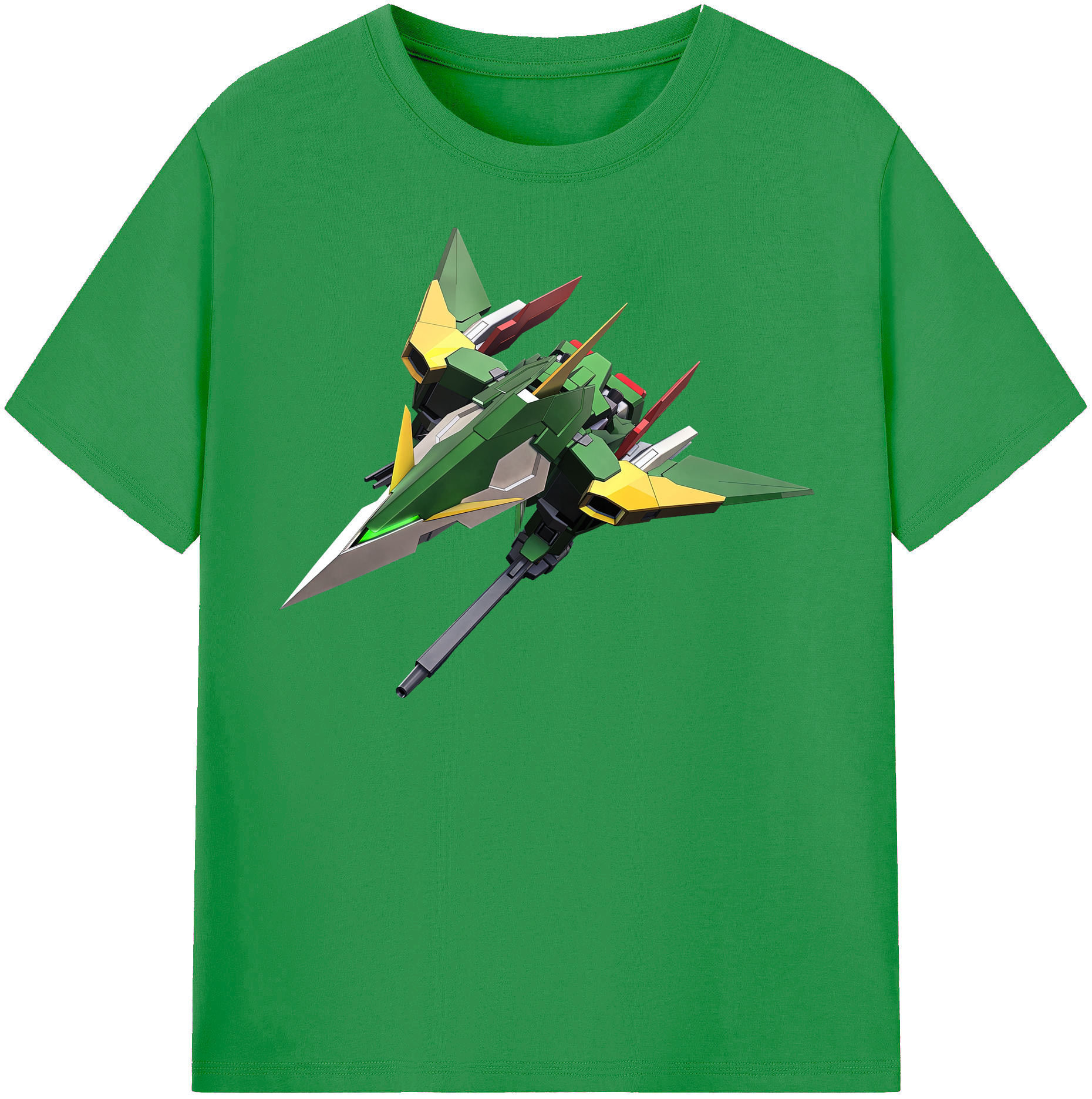 （画像用） 機動戦士ガンダム Mobile Suit Gundam レディースカジュアルプリントTシャツ（綿100％）