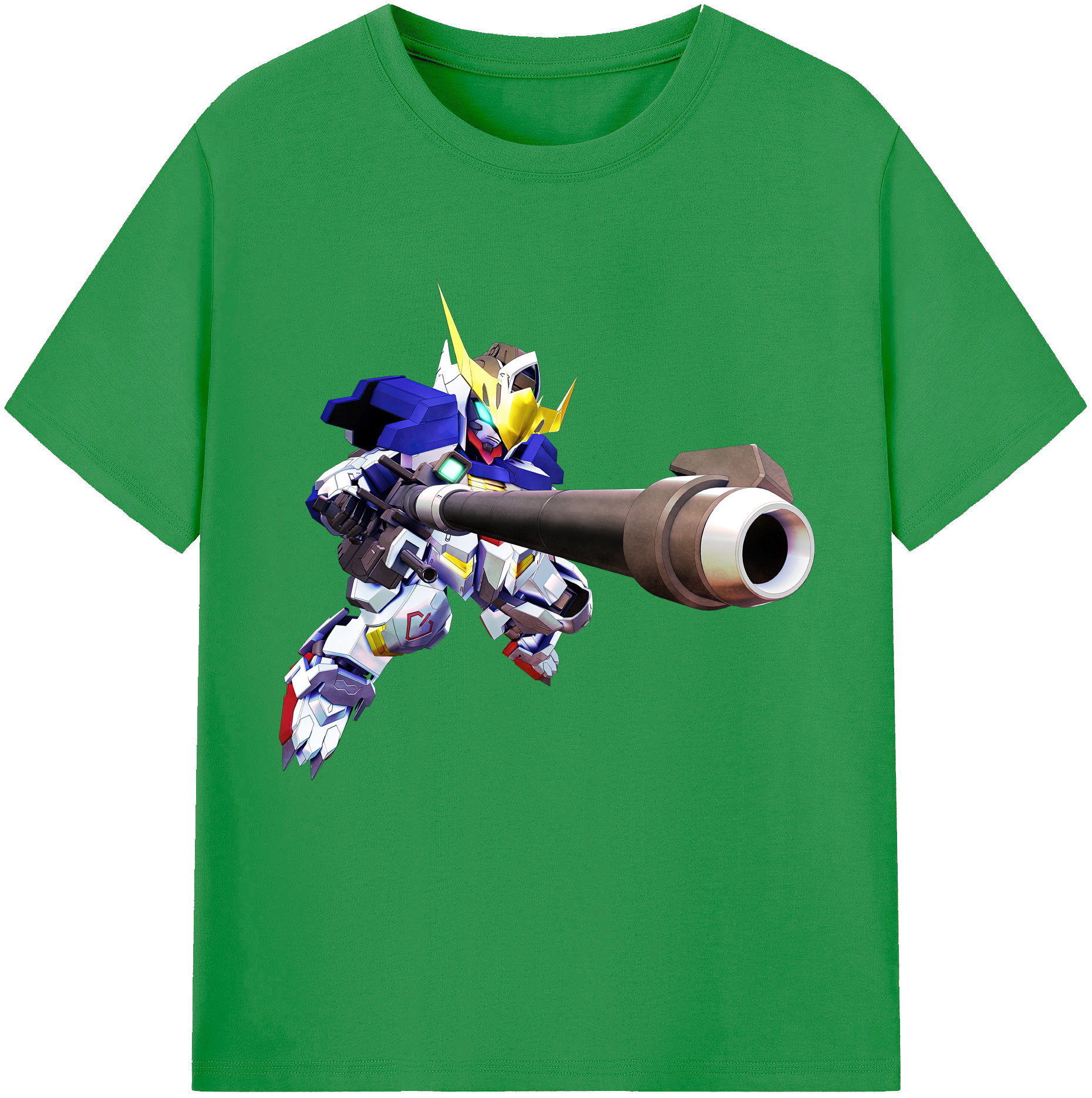 （画像用） 機動戦士ガンダム Mobile Suit Gundam レディースカジュアルプリントTシャツ（綿100％）