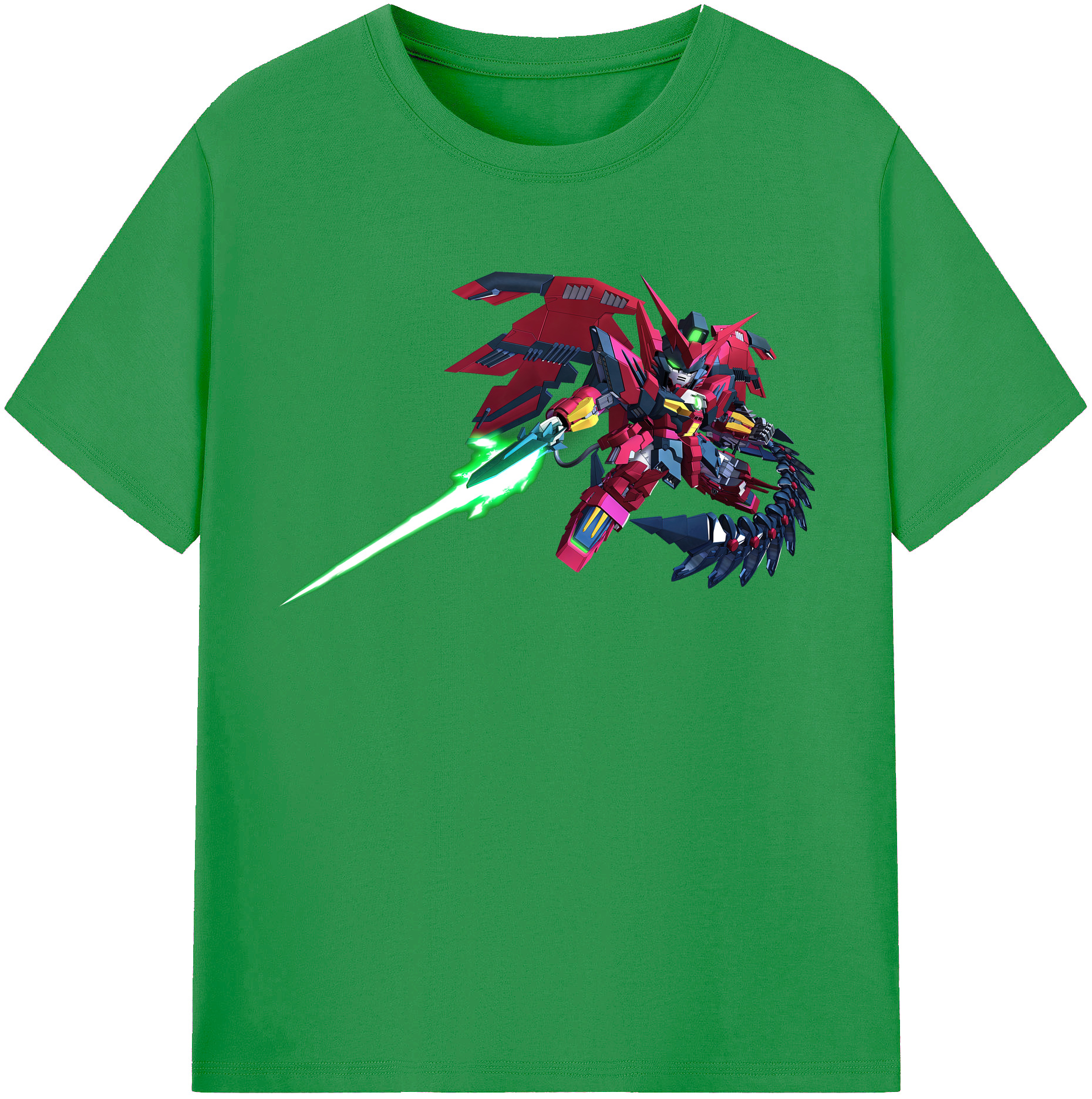 （画像用） 機動戦士ガンダム Mobile Suit Gundam レディースカジュアルプリントTシャツ（綿100％）
