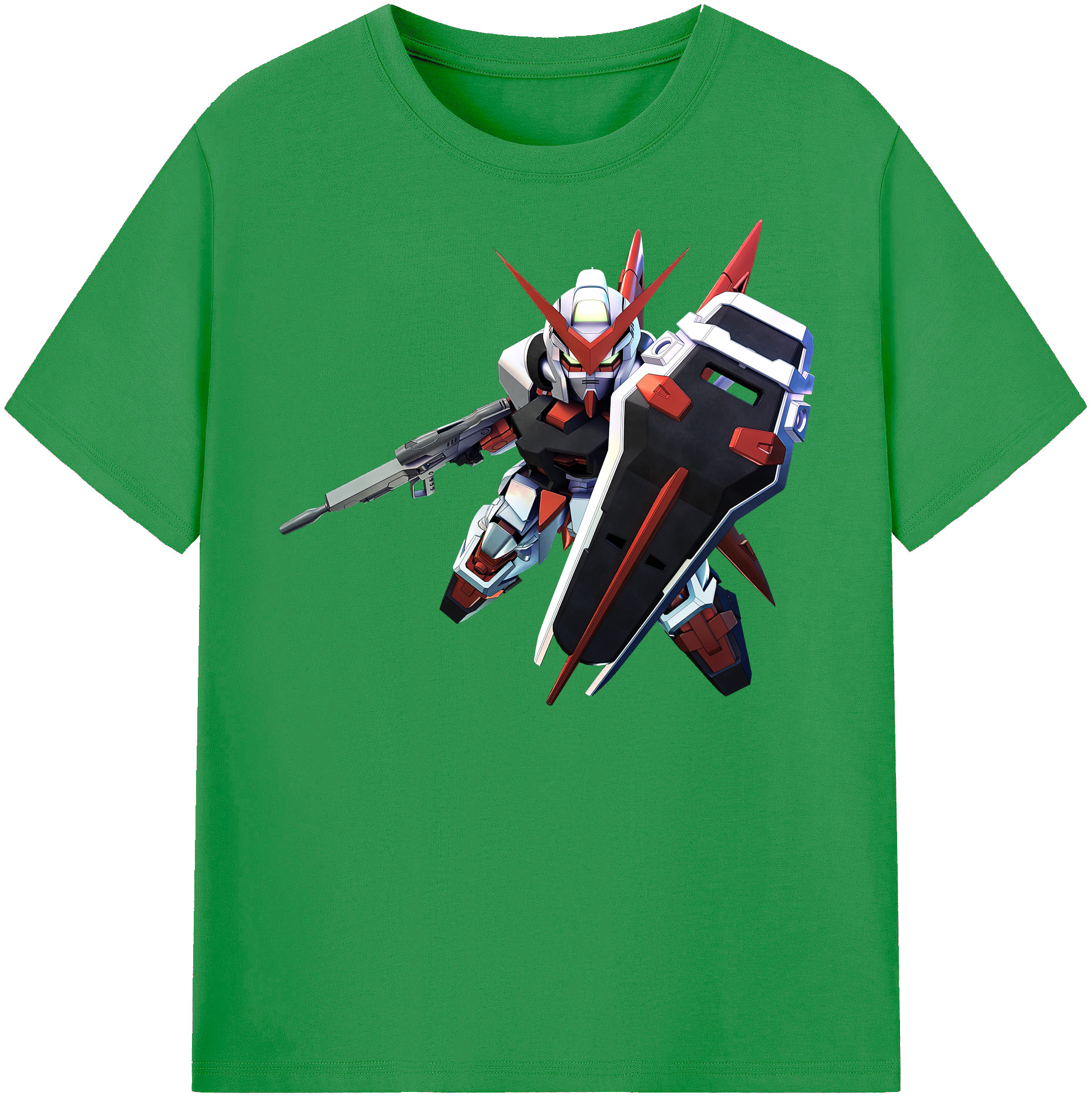 （画像用） 機動戦士ガンダム Mobile Suit Gundam レディースカジュアルプリントTシャツ（綿100％）