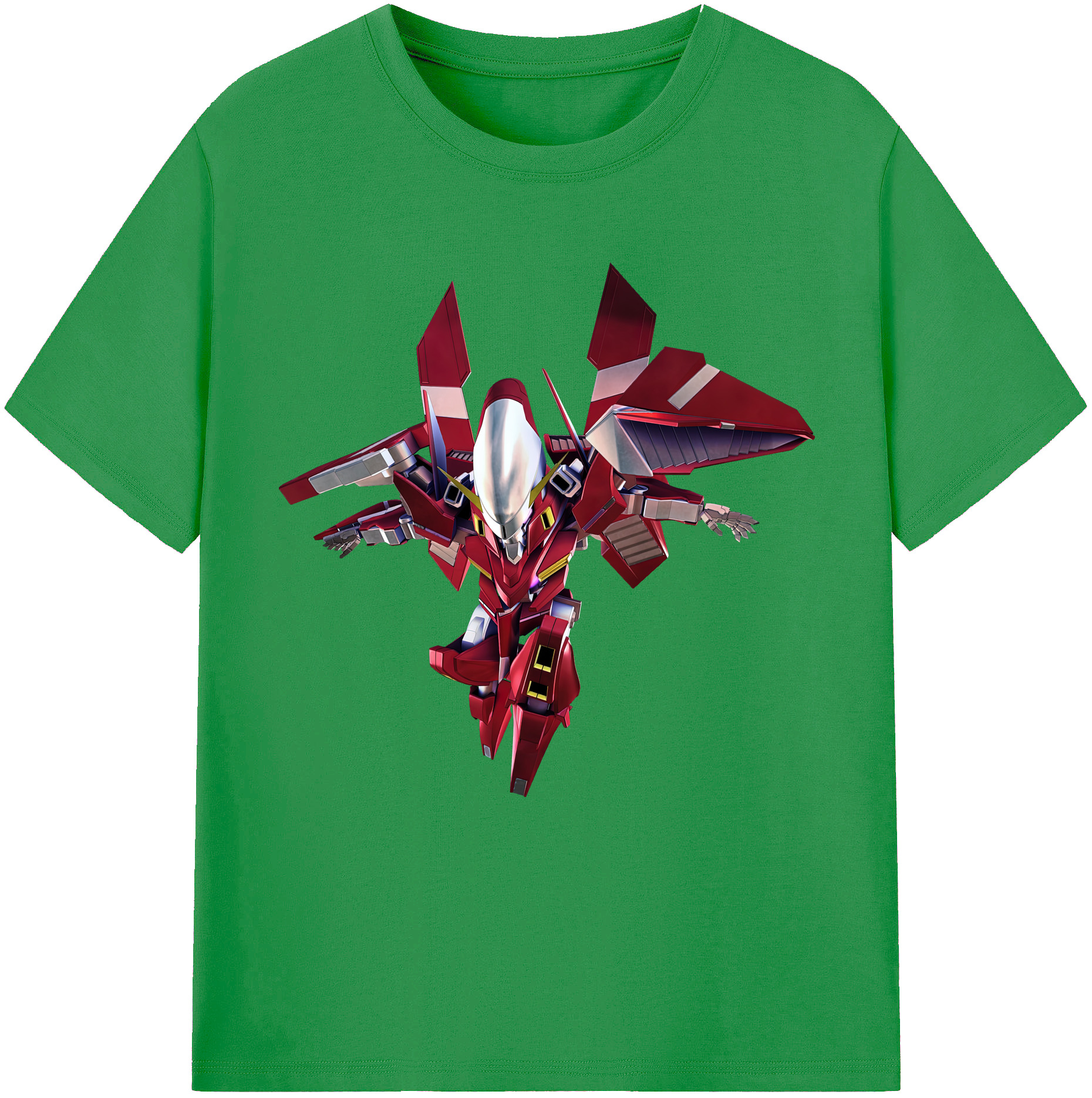 （画像用） 機動戦士ガンダム Mobile Suit Gundam レディースカジュアルプリントTシャツ（綿100％）