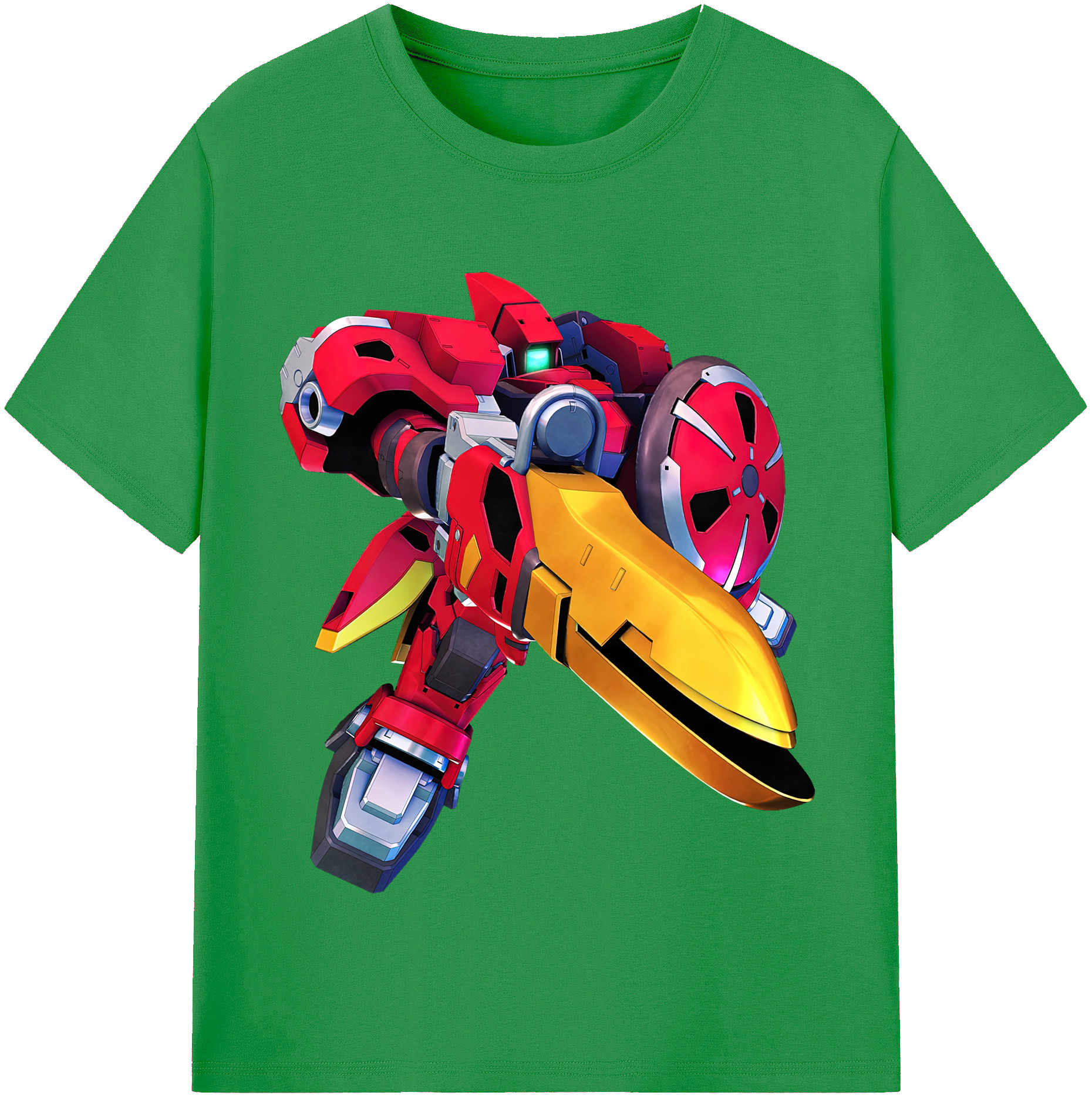 （画像用） 機動戦士ガンダム Mobile Suit Gundam レディースカジュアルプリントTシャツ（綿100％）