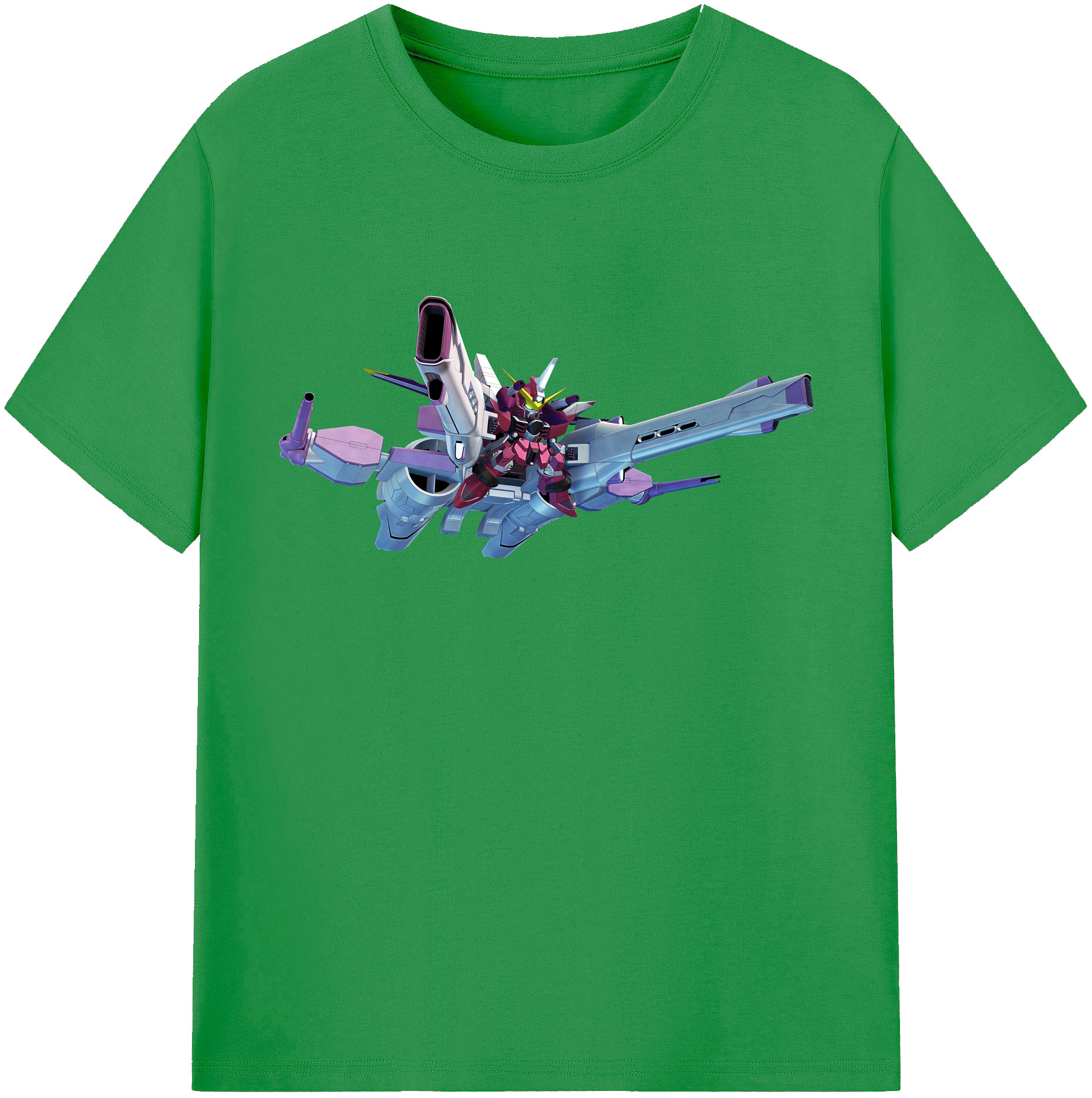 （画像用） 機動戦士ガンダム Mobile Suit Gundam レディースカジュアルプリントTシャツ（綿100％）