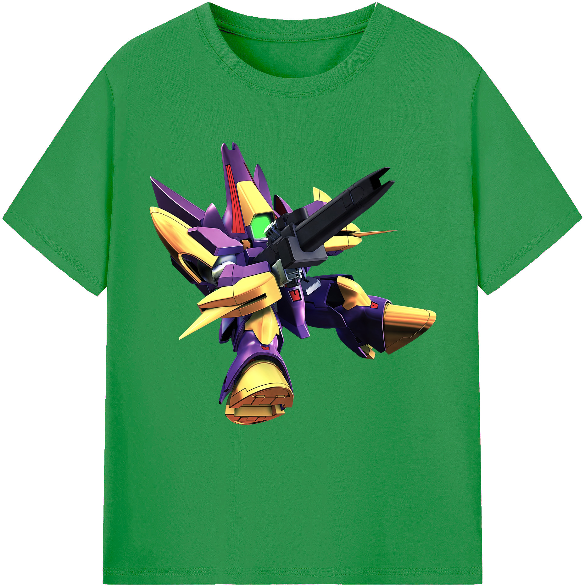 （画像用） 機動戦士ガンダム Mobile Suit Gundam レディースカジュアルプリントTシャツ（綿100％）