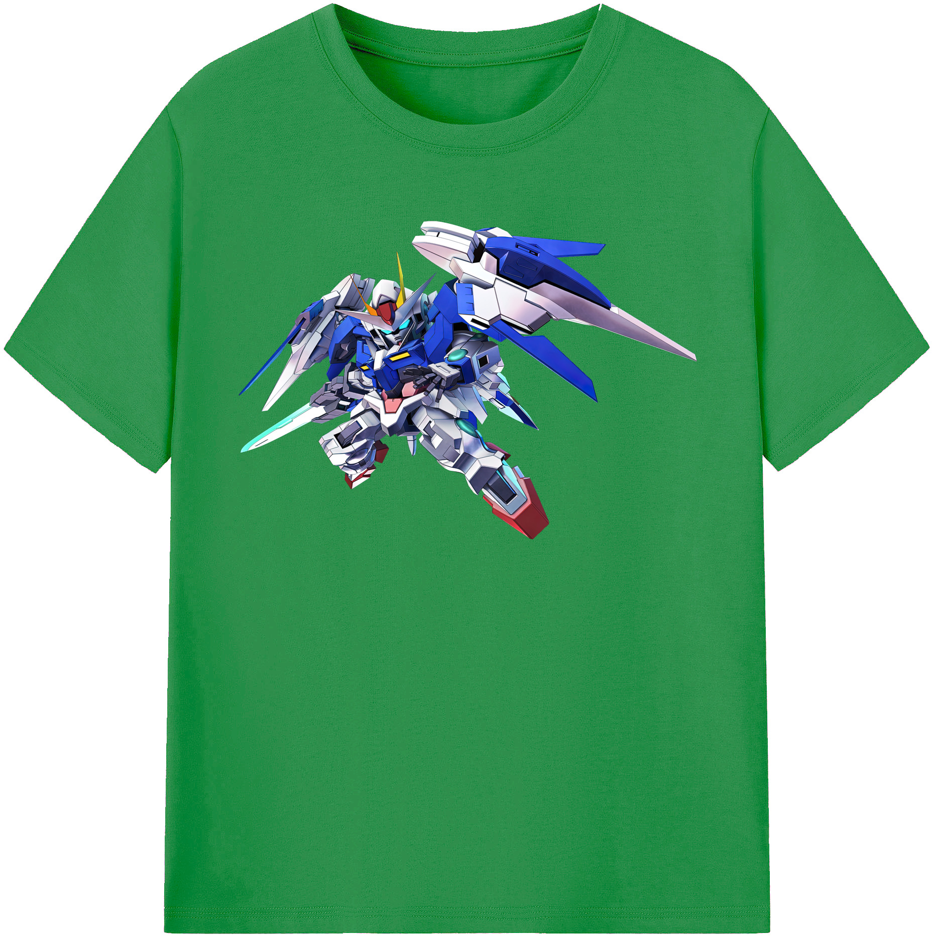 （画像用） 機動戦士ガンダム Mobile Suit Gundam レディースカジュアルプリントTシャツ（綿100％）