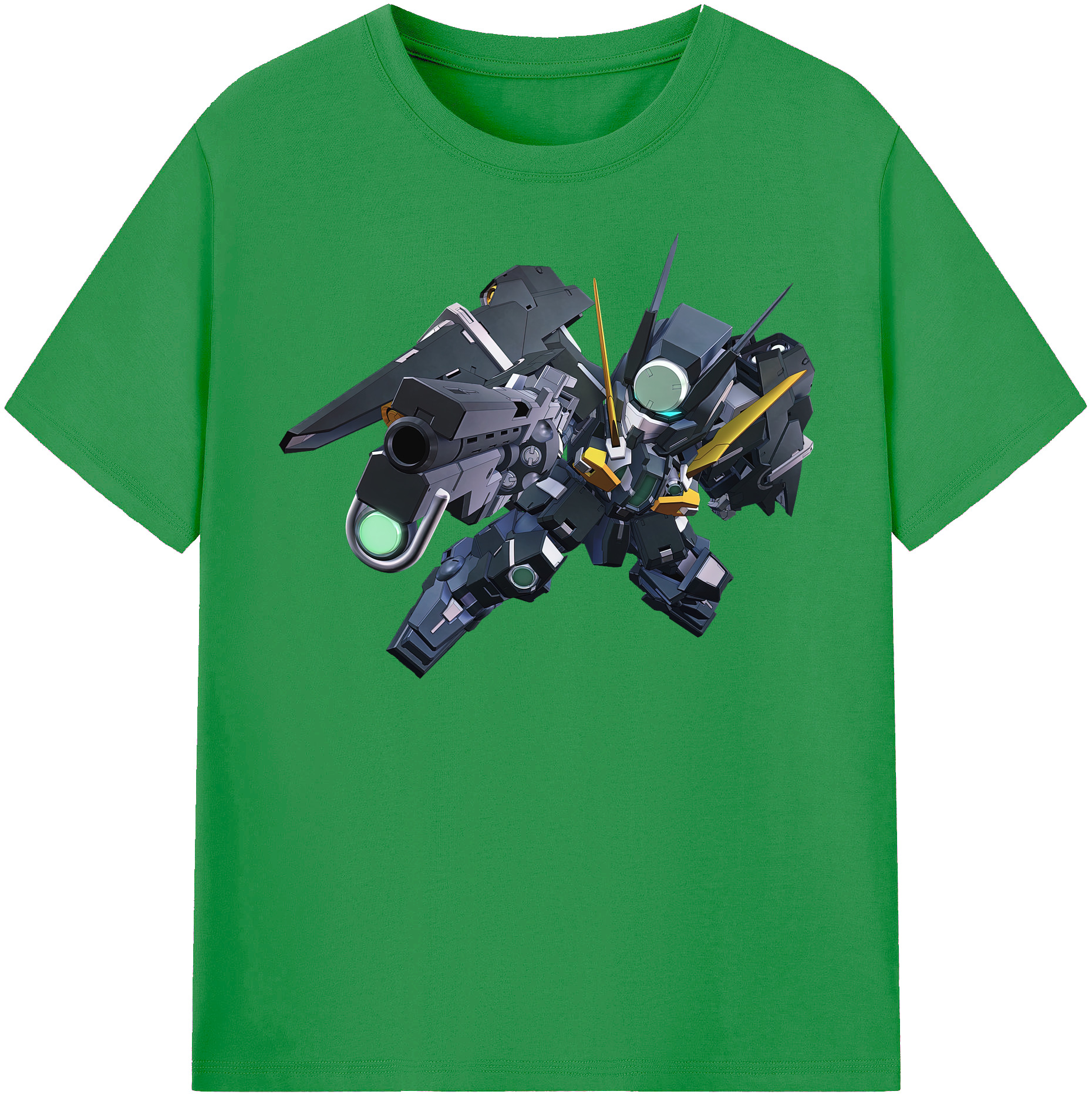 （画像用） 機動戦士ガンダム Mobile Suit Gundam レディースカジュアルプリントTシャツ（綿100％）