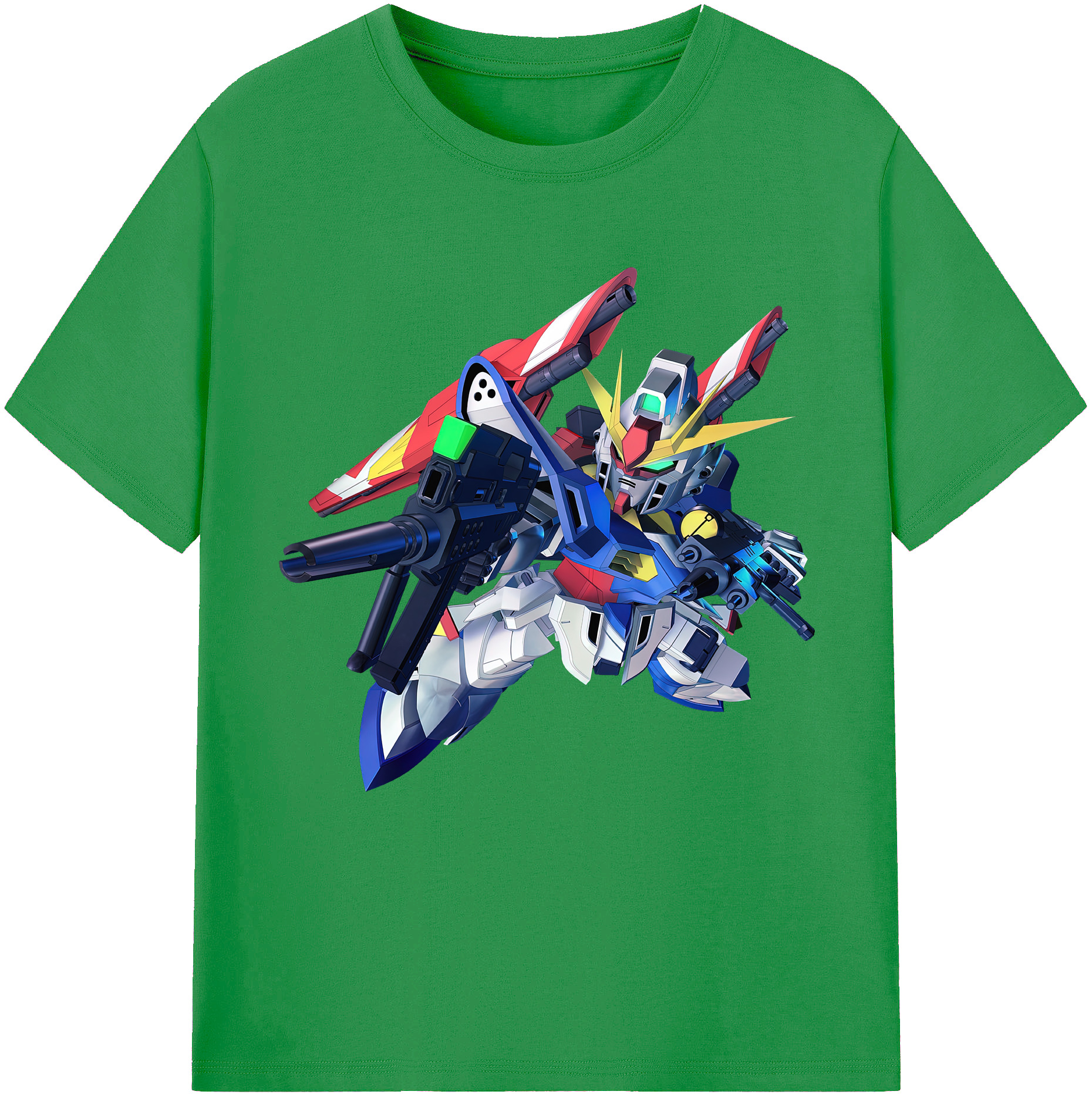 （画像用） 機動戦士ガンダム Mobile Suit Gundam レディースカジュアルプリントTシャツ（綿100％）