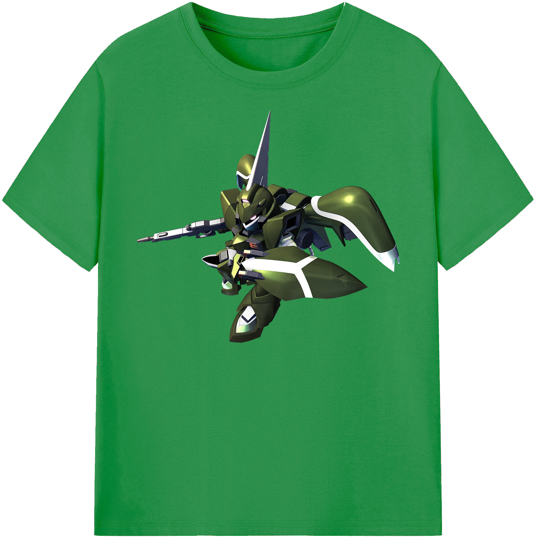（画像用） 機動戦士ガンダム Mobile Suit Gundam レディースカジュアルプリントTシャツ（綿100％）