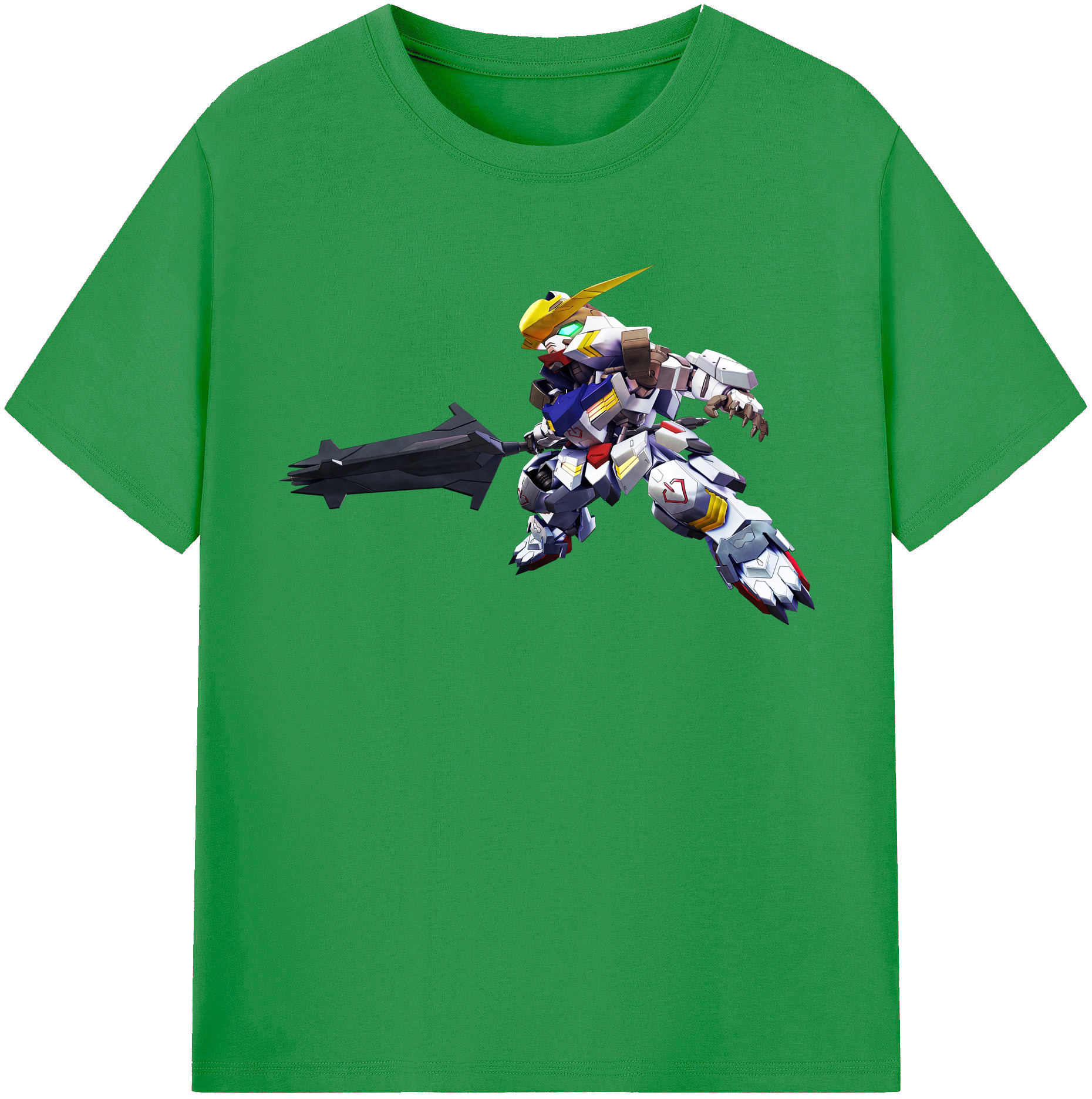 （画像用） 機動戦士ガンダム Mobile Suit Gundam レディースカジュアルプリントTシャツ（綿100％）