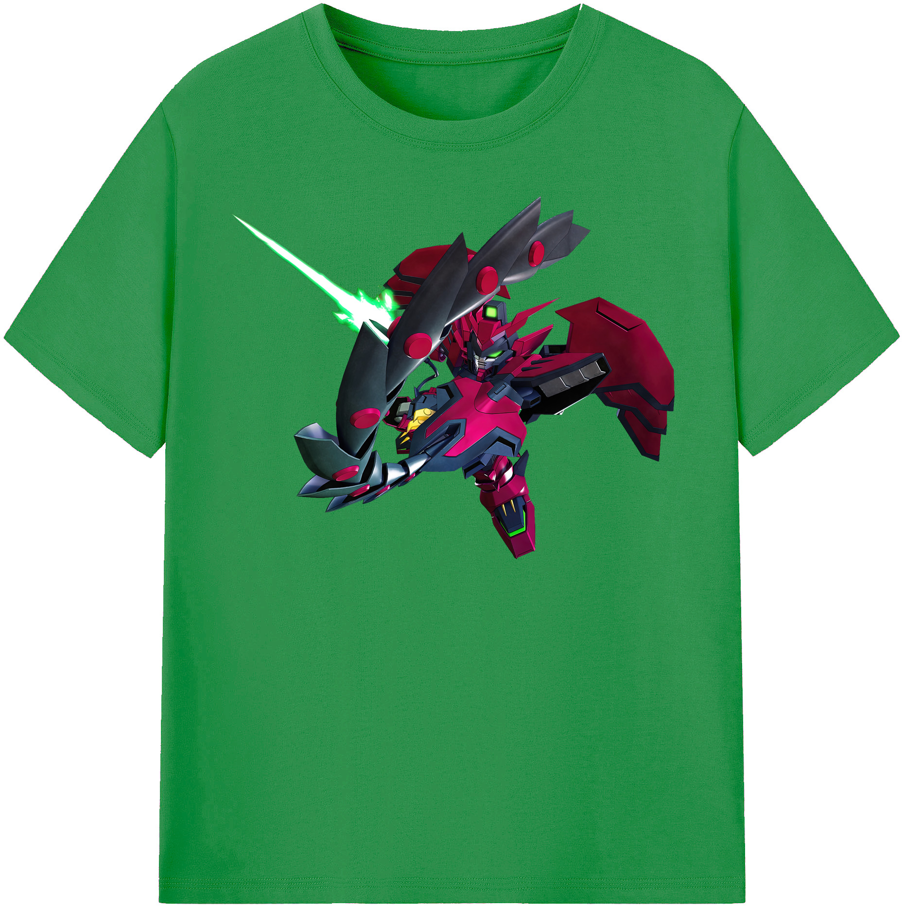 （画像用） 機動戦士ガンダム Mobile Suit Gundam レディースカジュアルプリントTシャツ（綿100％）