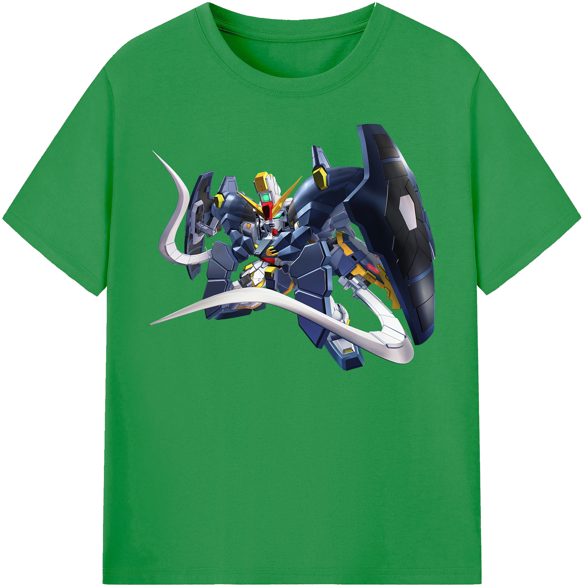 （画像用） 機動戦士ガンダム Mobile Suit Gundam レディースカジュアルプリントTシャツ（綿100％）